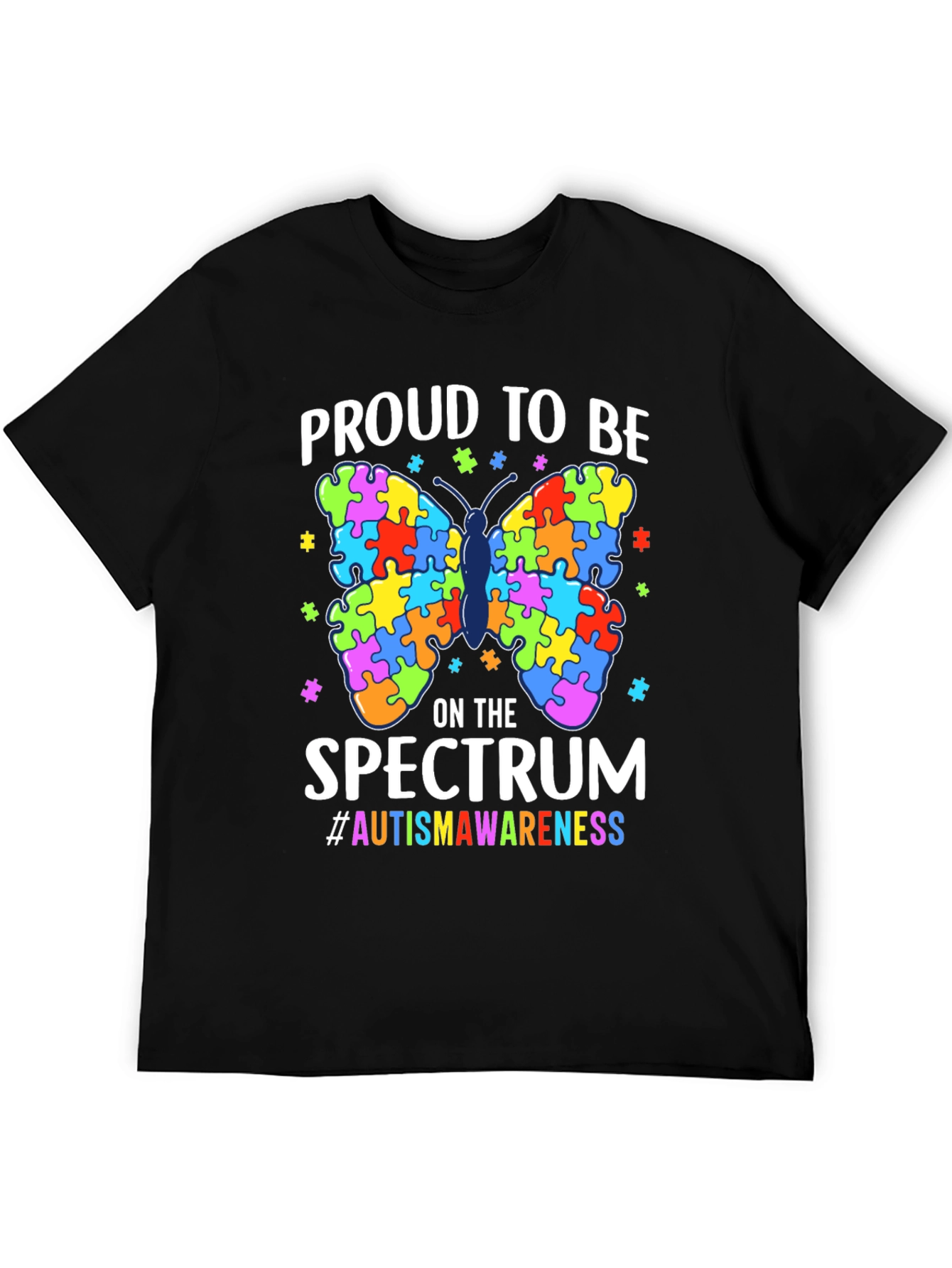 Autism Awareness Butterfly T-Shirt