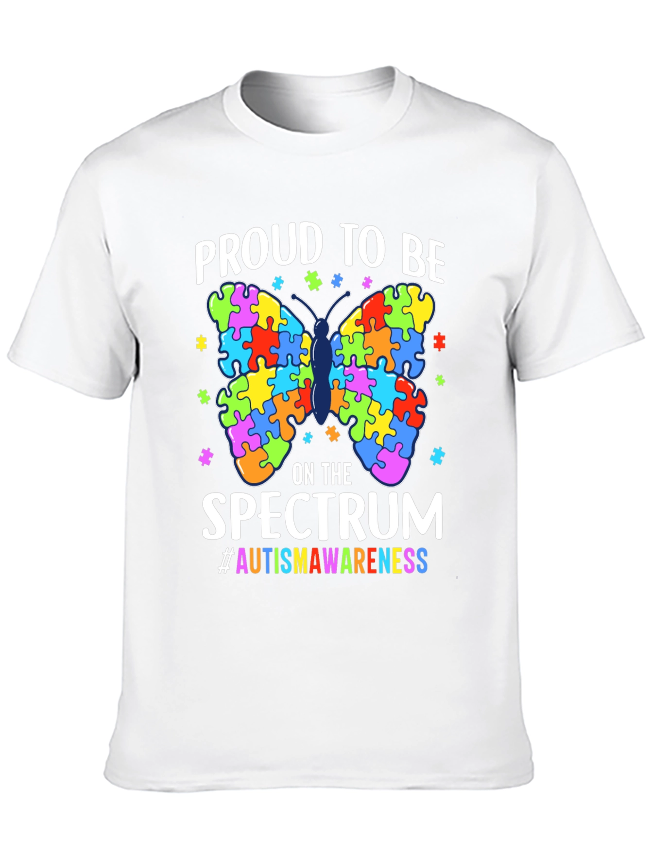 Autism Awareness Butterfly T-Shirt