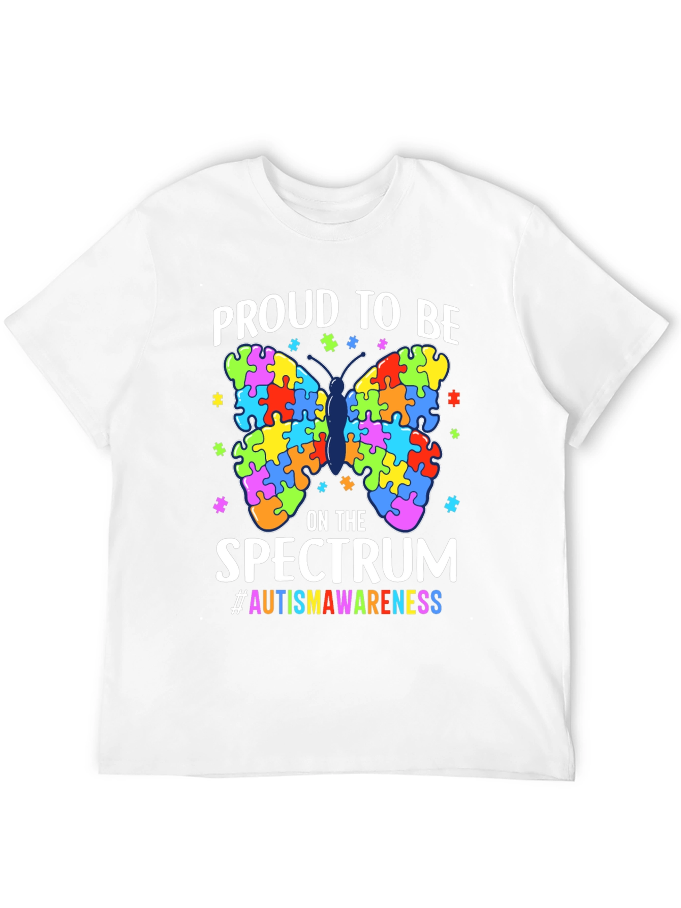 Autism Awareness Butterfly T-Shirt