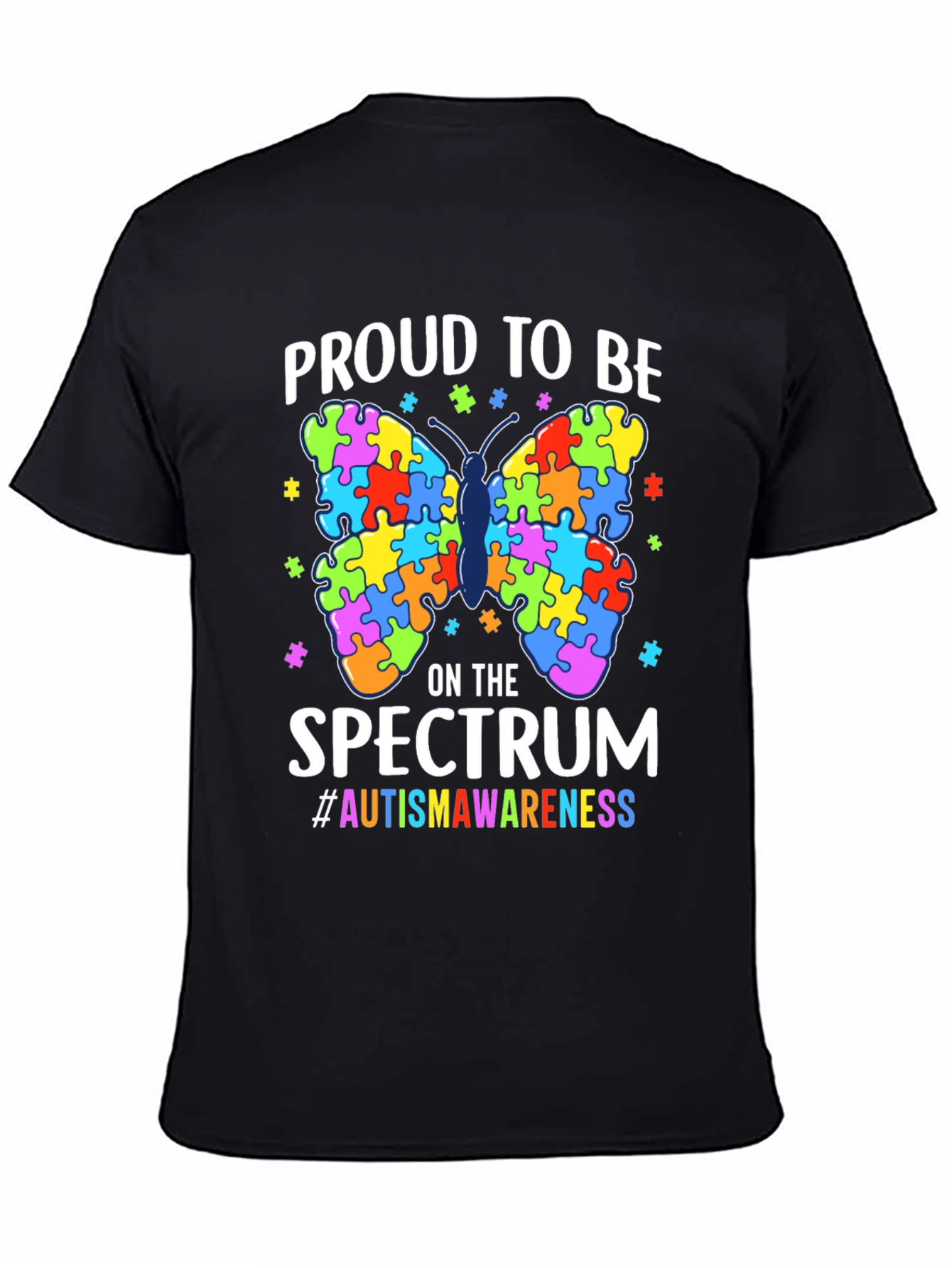 Autism Awareness Butterfly T-Shirt