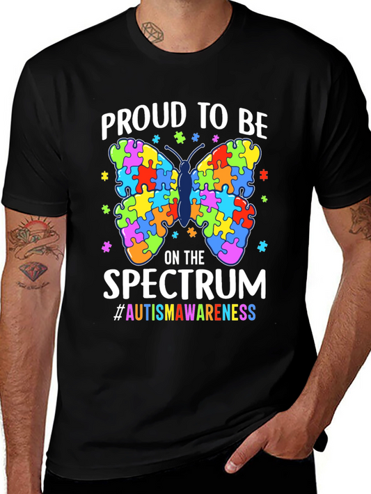 Autism Awareness Butterfly T-Shirt