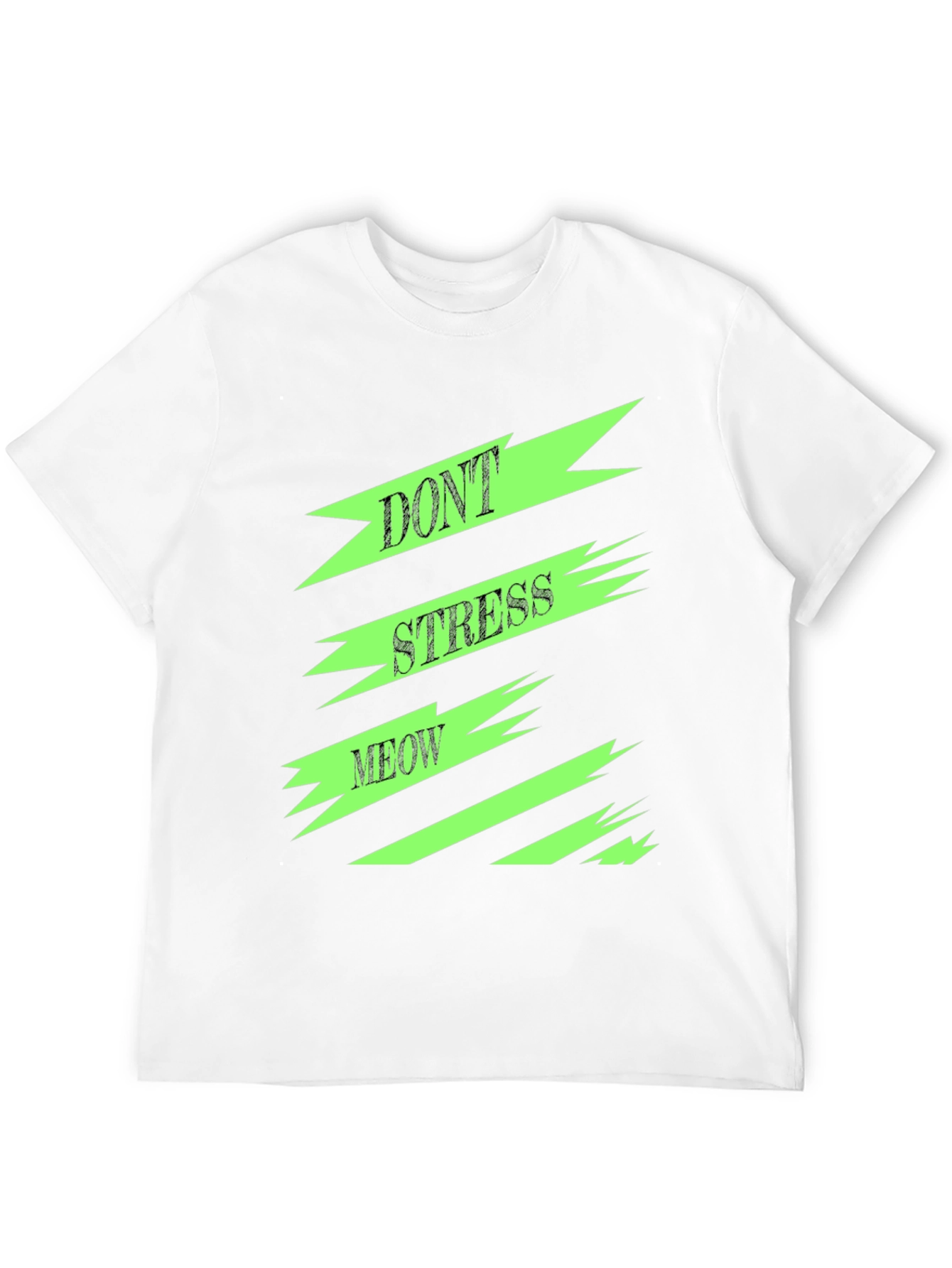 Dont Stress Meow Graphic T-Shirt