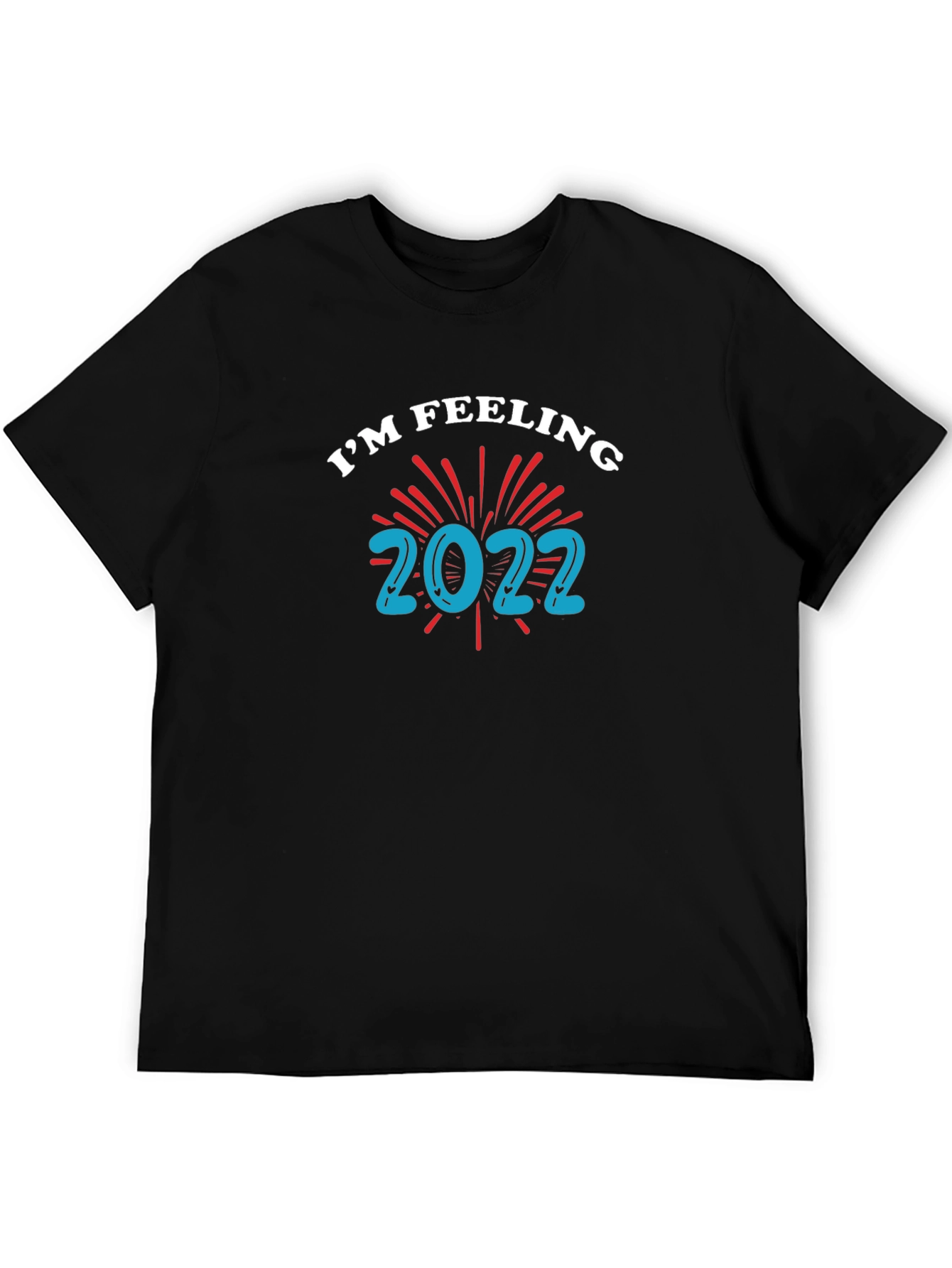 Im Feeling 2022 Black Graphic Tee