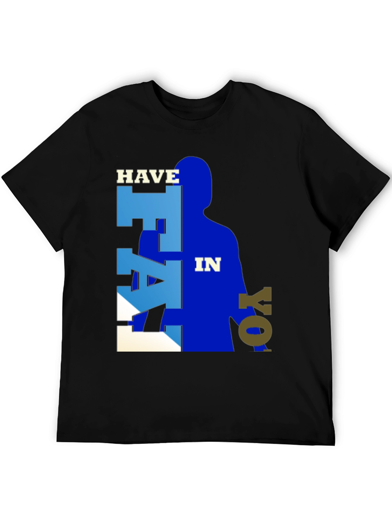 Have Faith in Yoself Graphic Tee - Black
