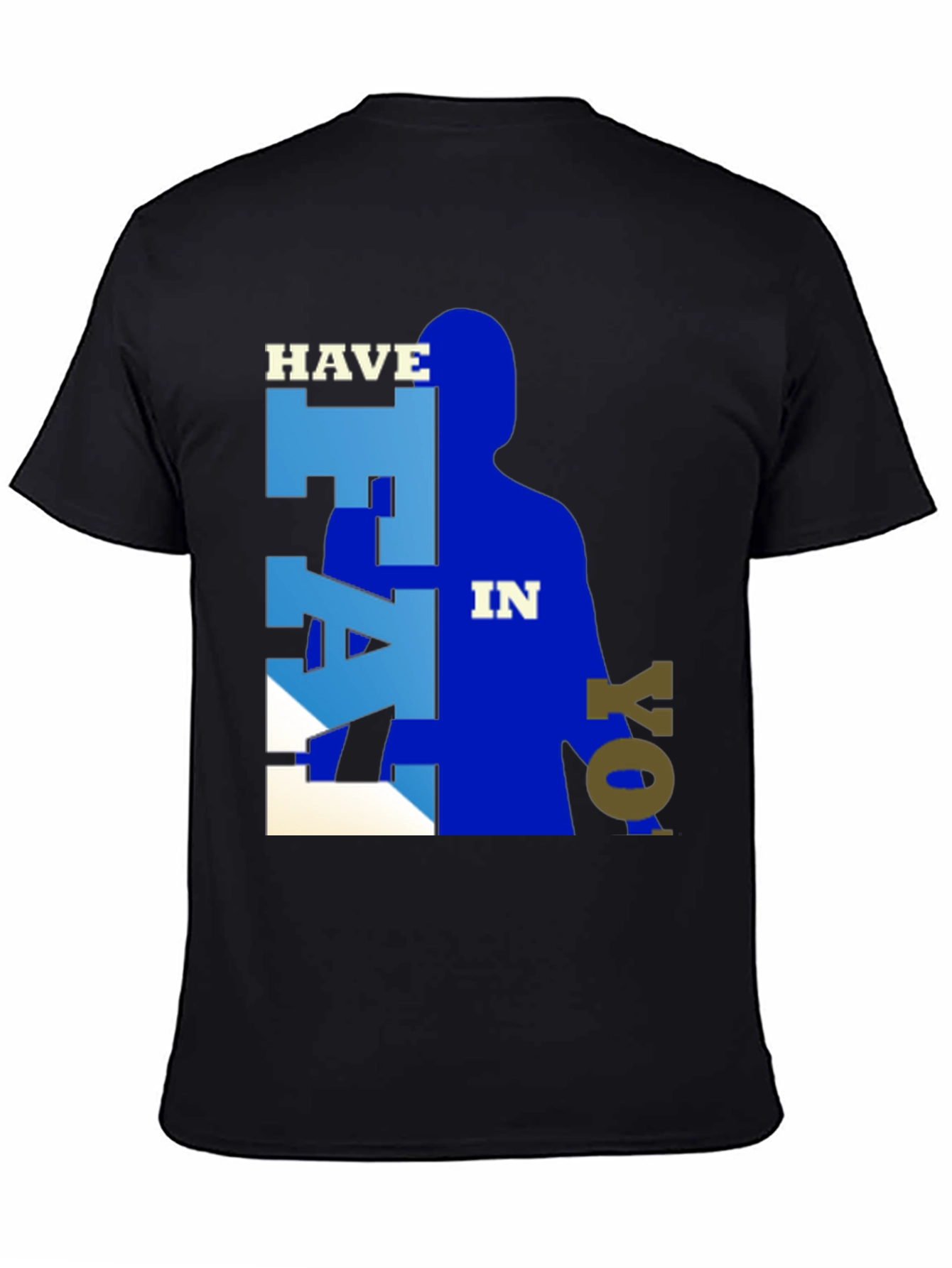 Have Faith in Yoself Graphic Tee - Black