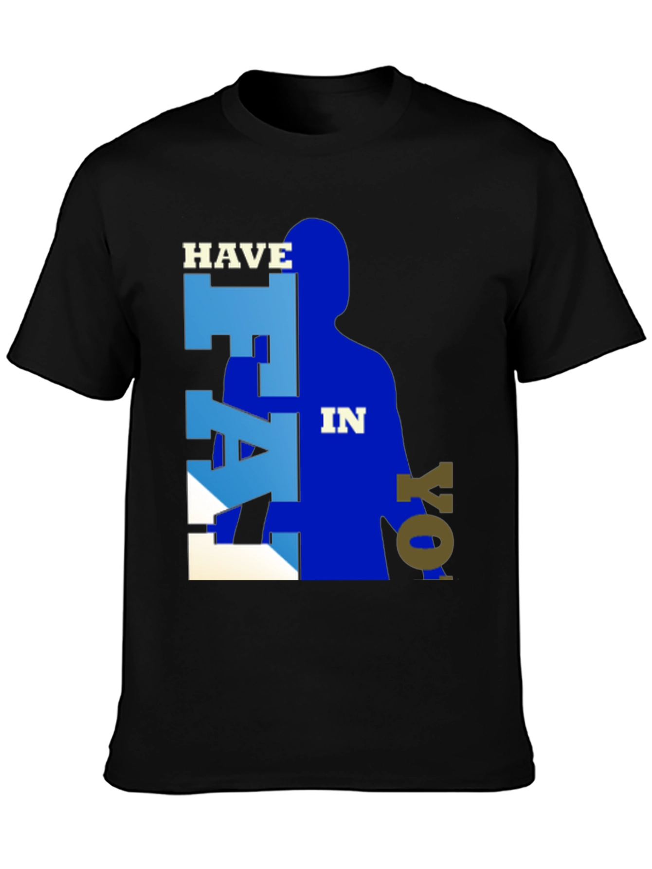 Have Faith in Yoself Graphic Tee - Black