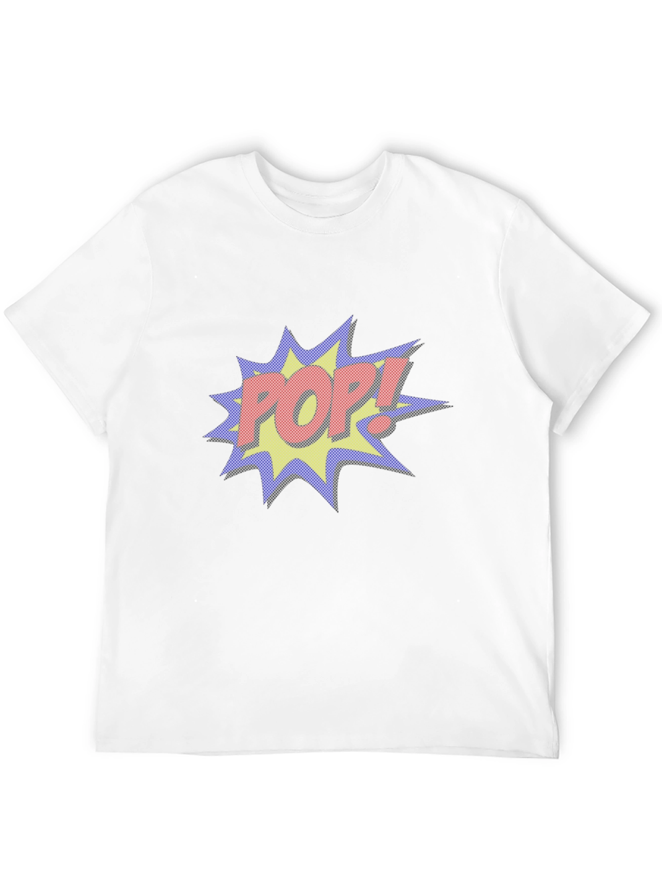 Comic Pop Art T-Shirt - Graphic Novel Style Tee