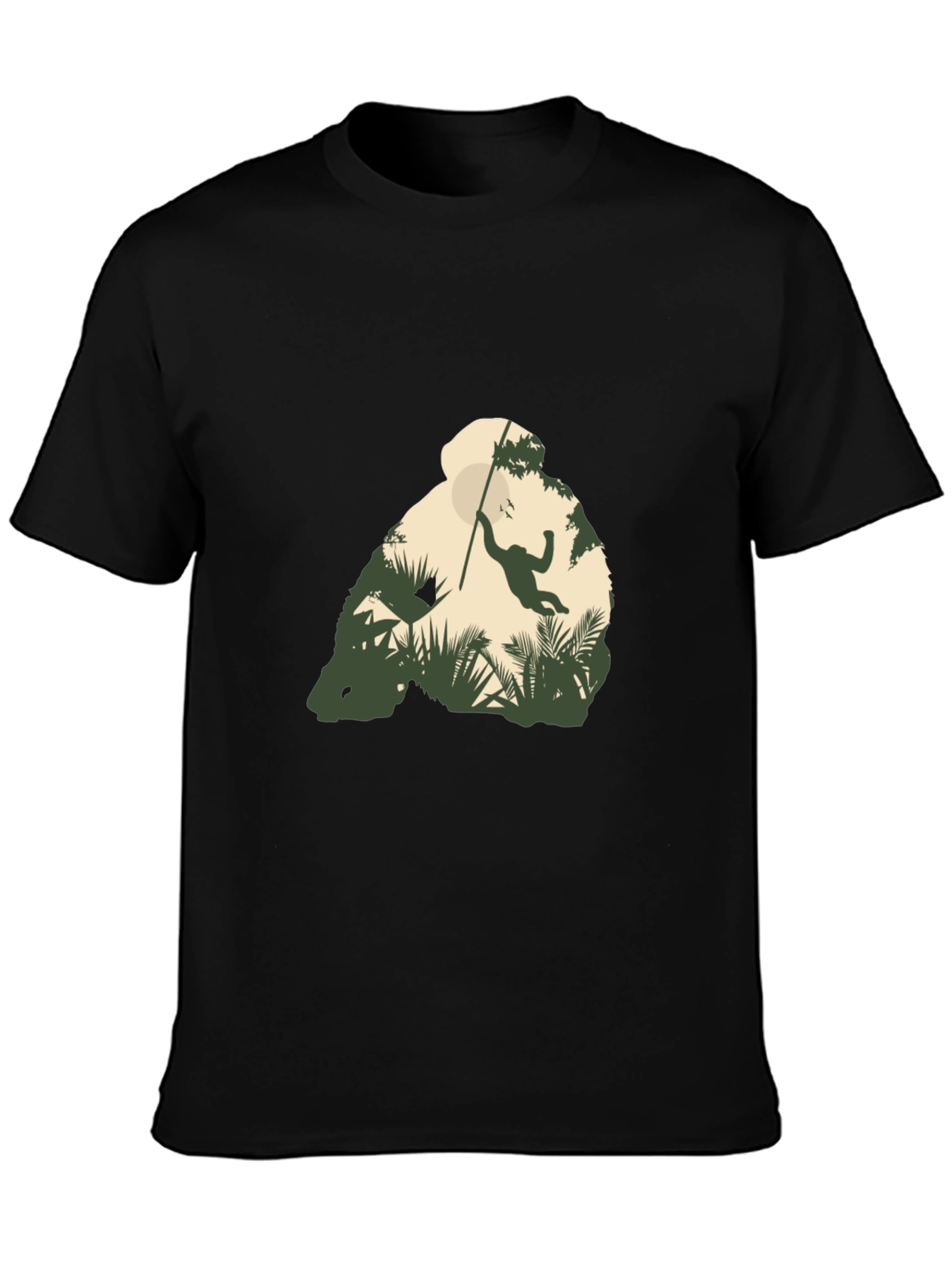 Jungle Monkey Graphic T-Shirt