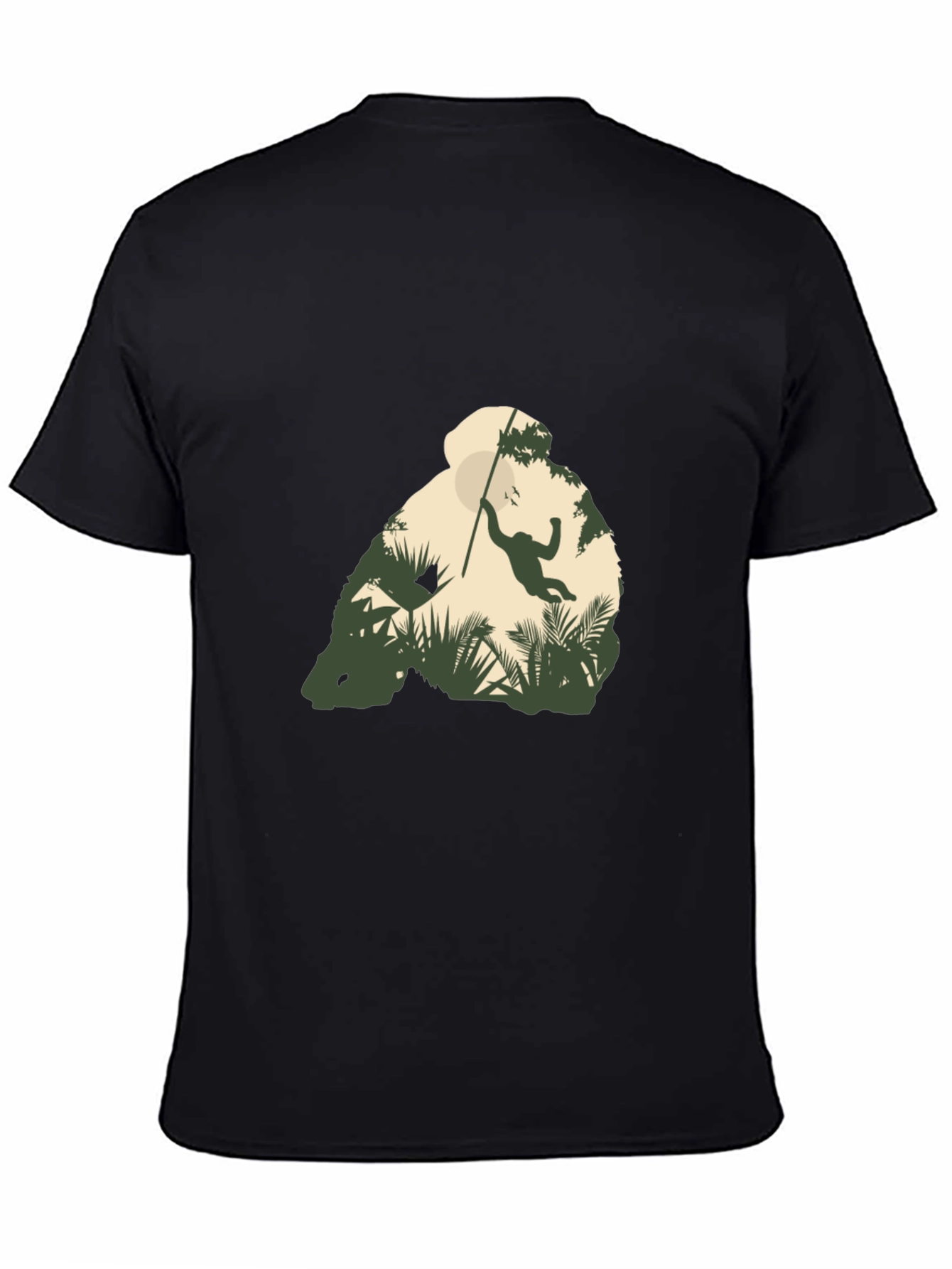 Jungle Monkey Graphic T-Shirt