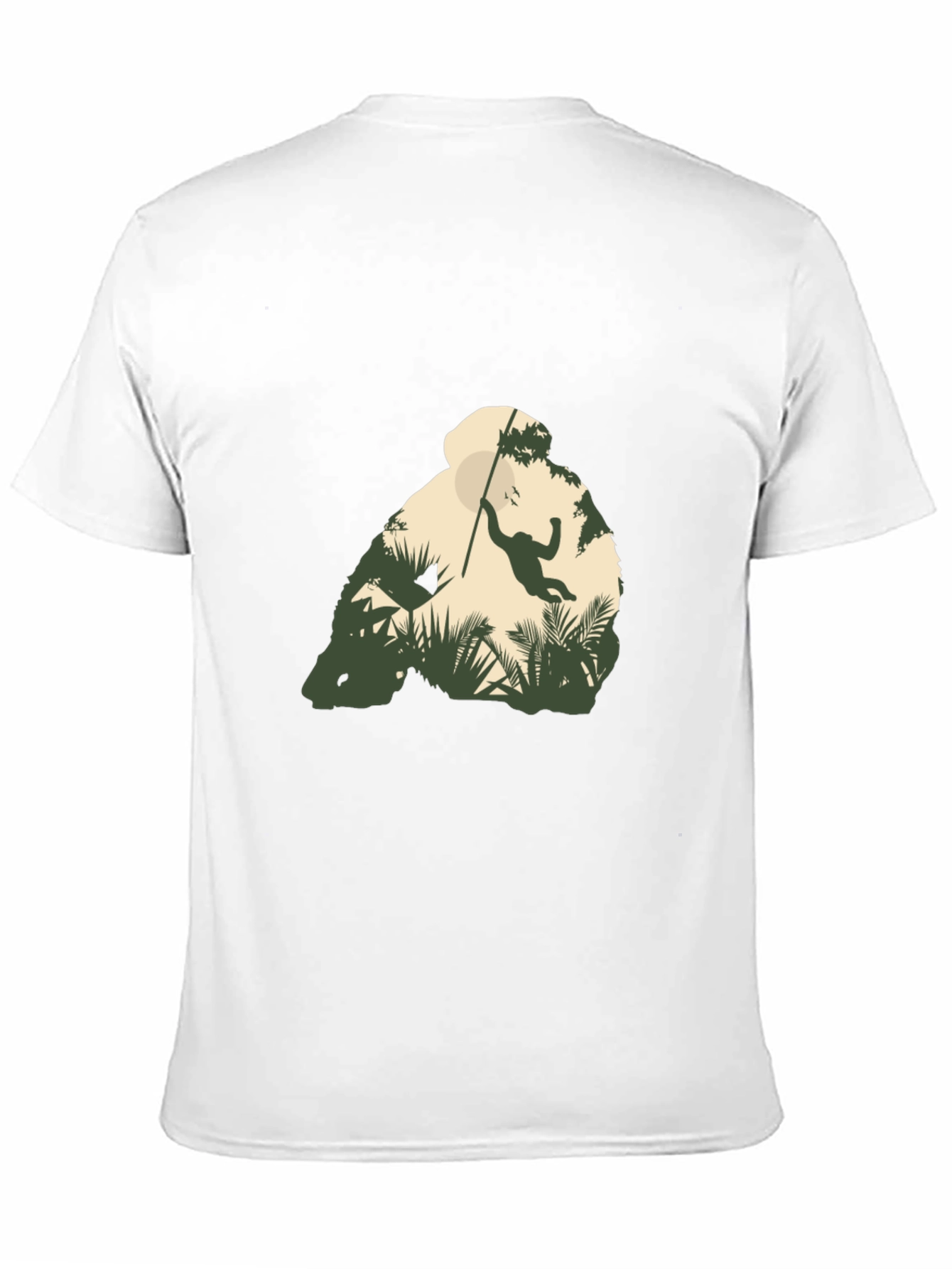 Jungle Monkey Graphic T-Shirt