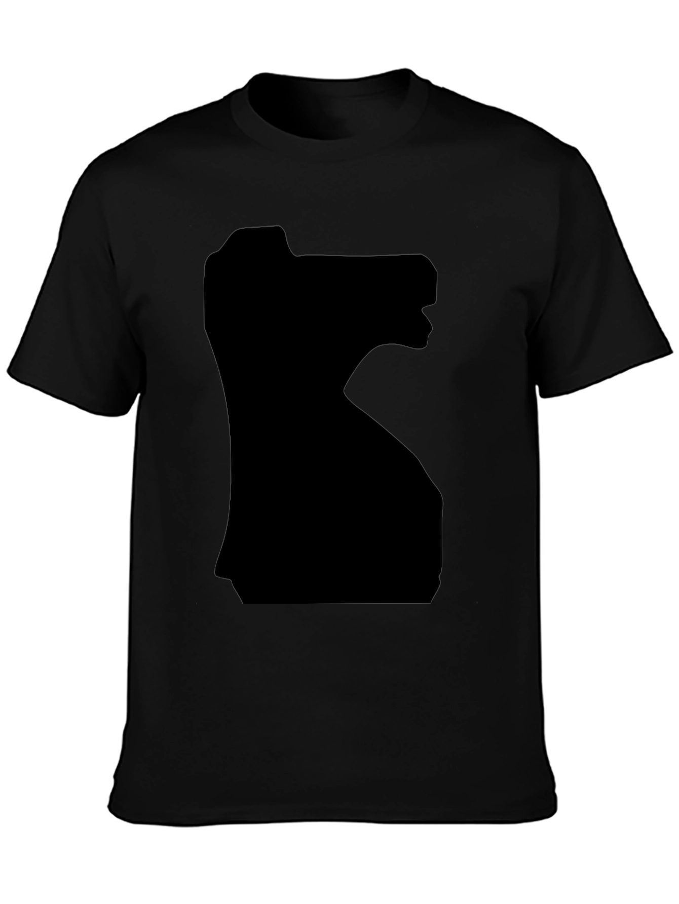 Black T-Rex Graphic T-Shirt for Men