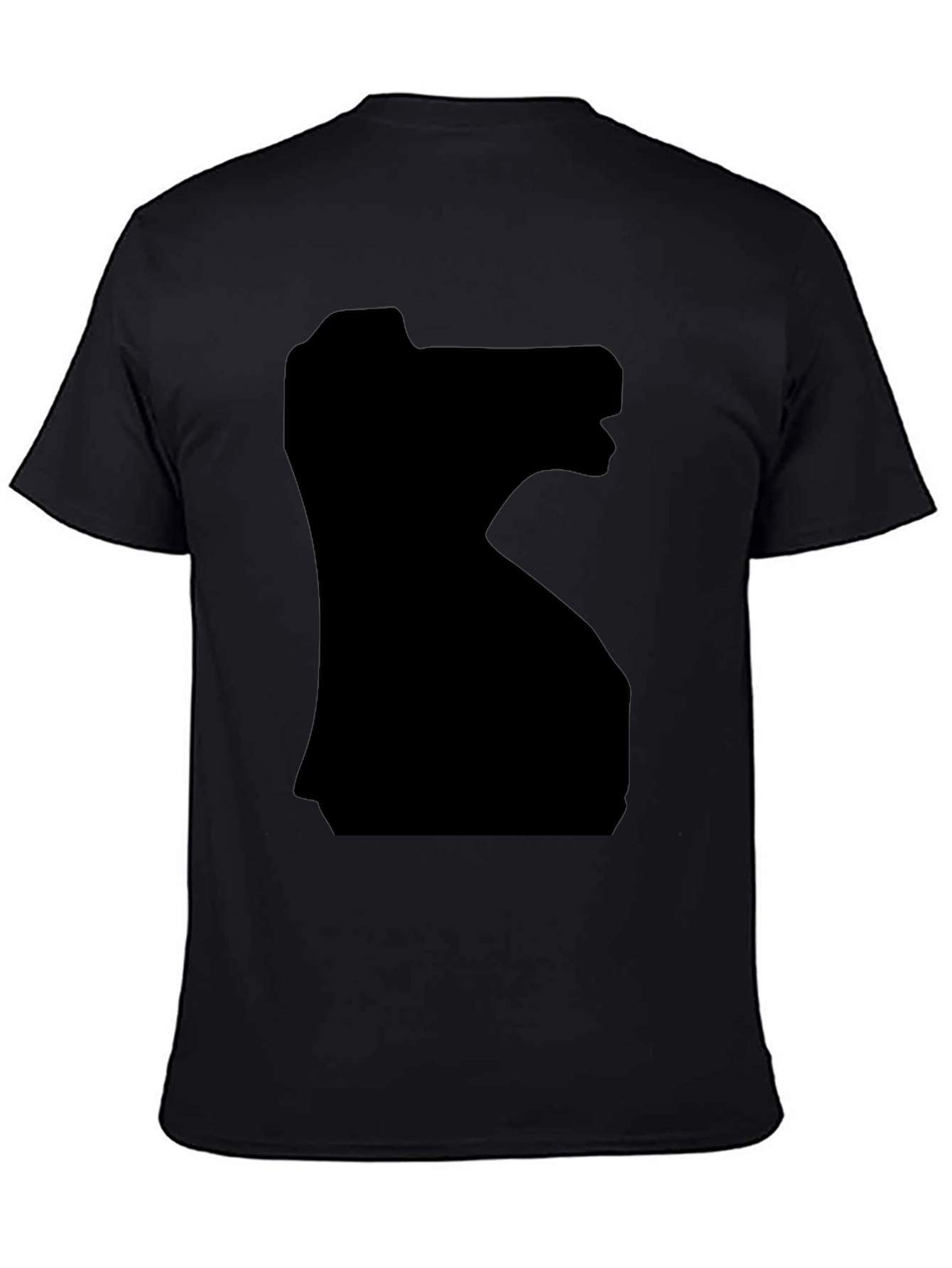 Black T-Rex Graphic T-Shirt for Men