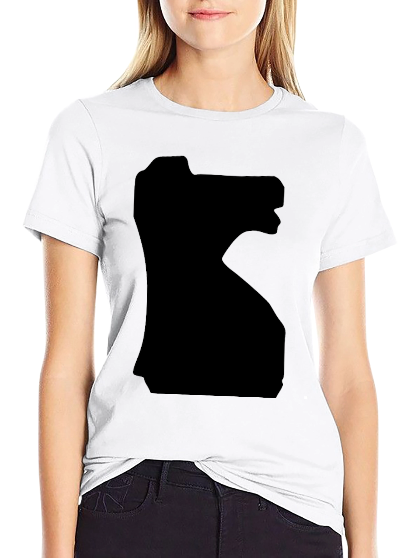 Black T-Rex Graphic T-Shirt for Men