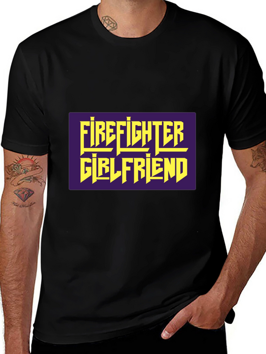 Firefighter Girlfriend Graphic Tee