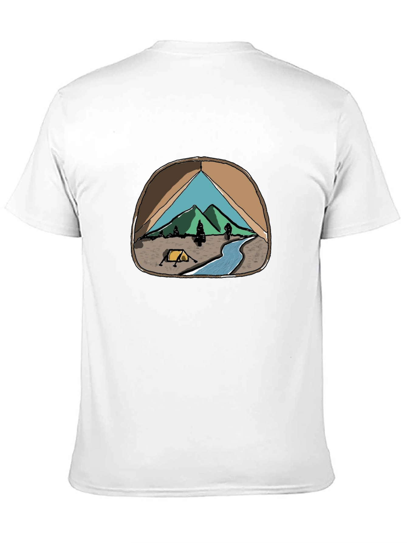 Camping Adventure Graphic T-Shirt