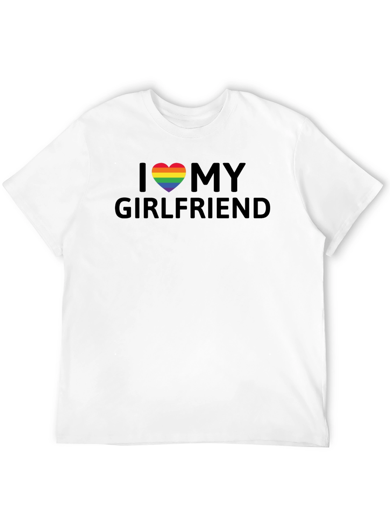 I Heart My Girlfriend LGBT Pride T-Shirt