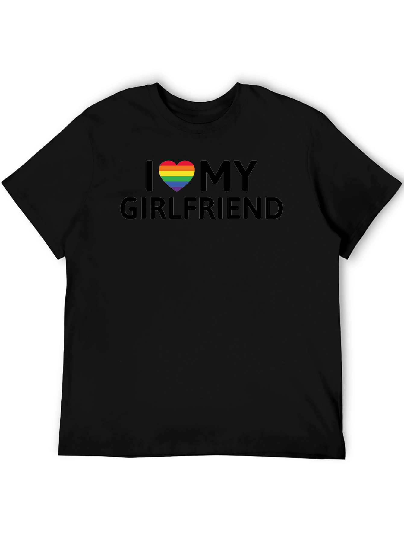 I Heart My Girlfriend LGBT Pride T-Shirt