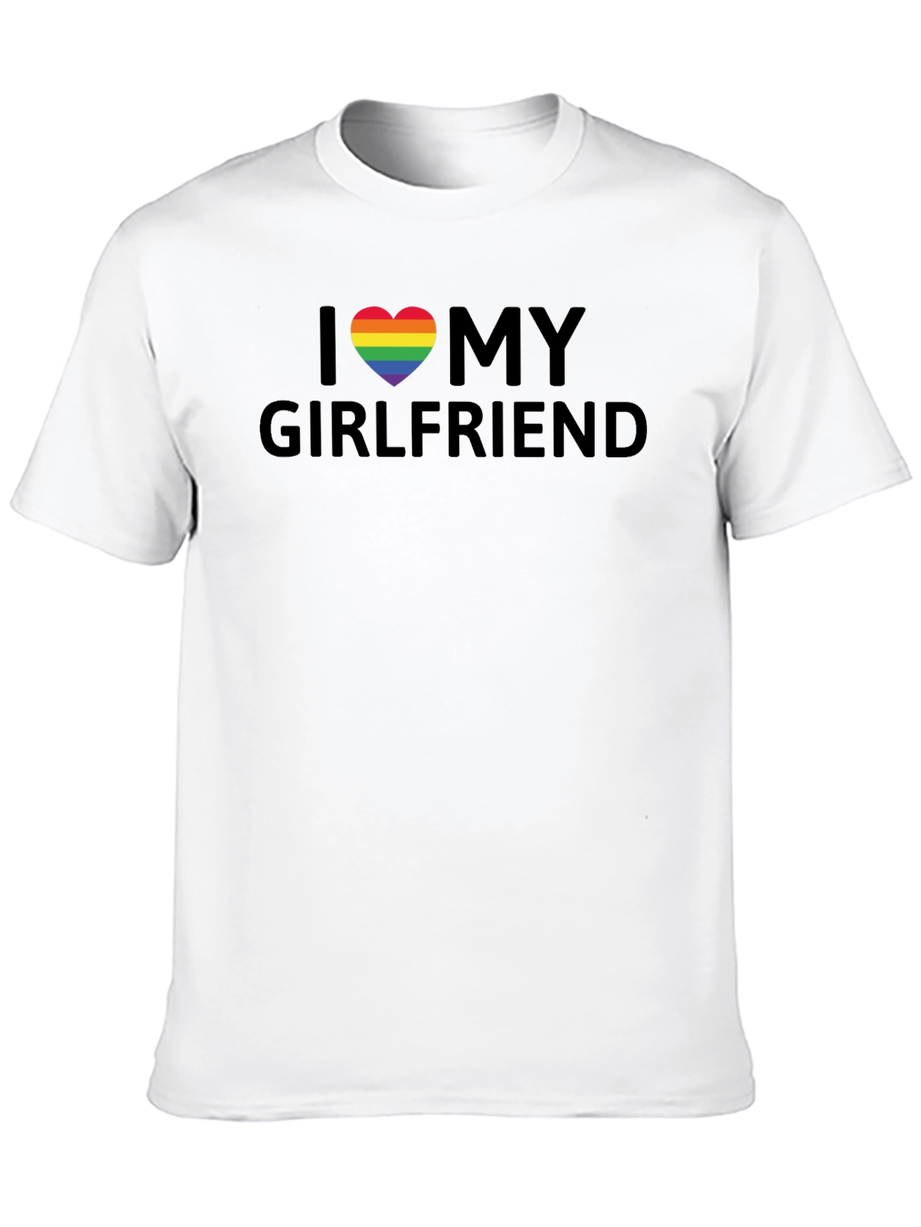 I Heart My Girlfriend LGBT Pride T-Shirt