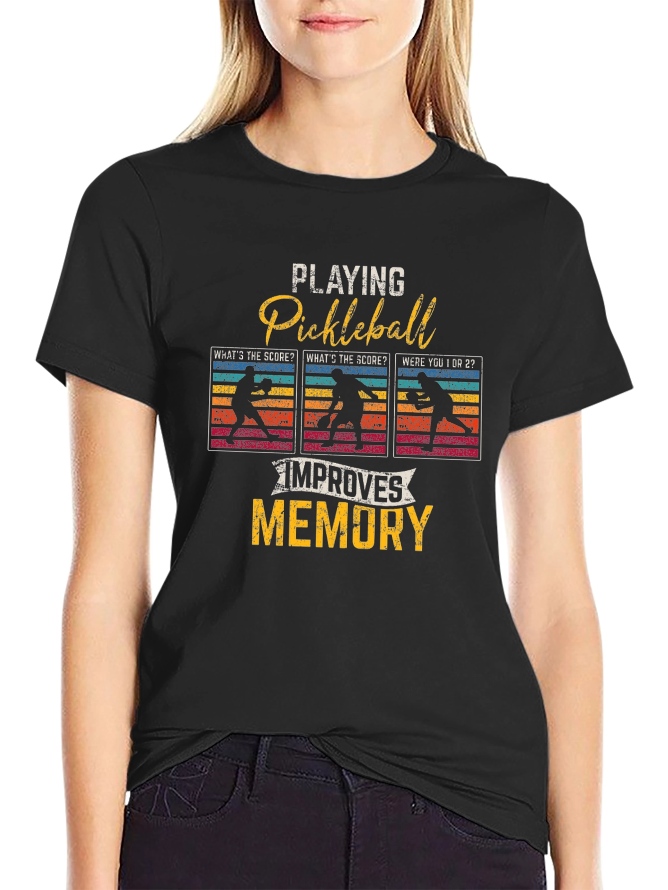 Pickleball Improves Memory T-Shirt