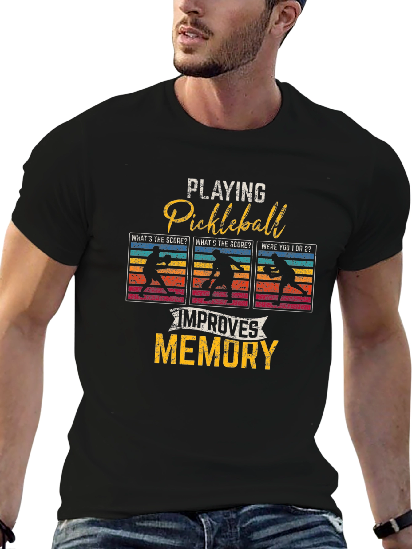 Pickleball Improves Memory T-Shirt