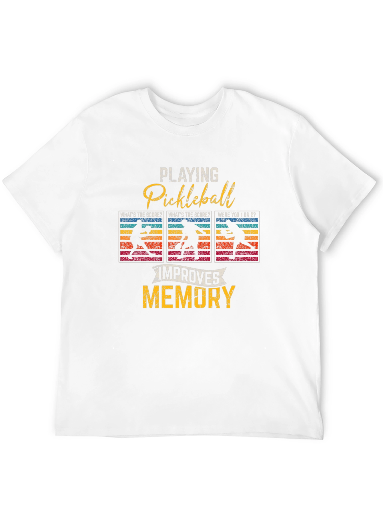 Pickleball Improves Memory T-Shirt