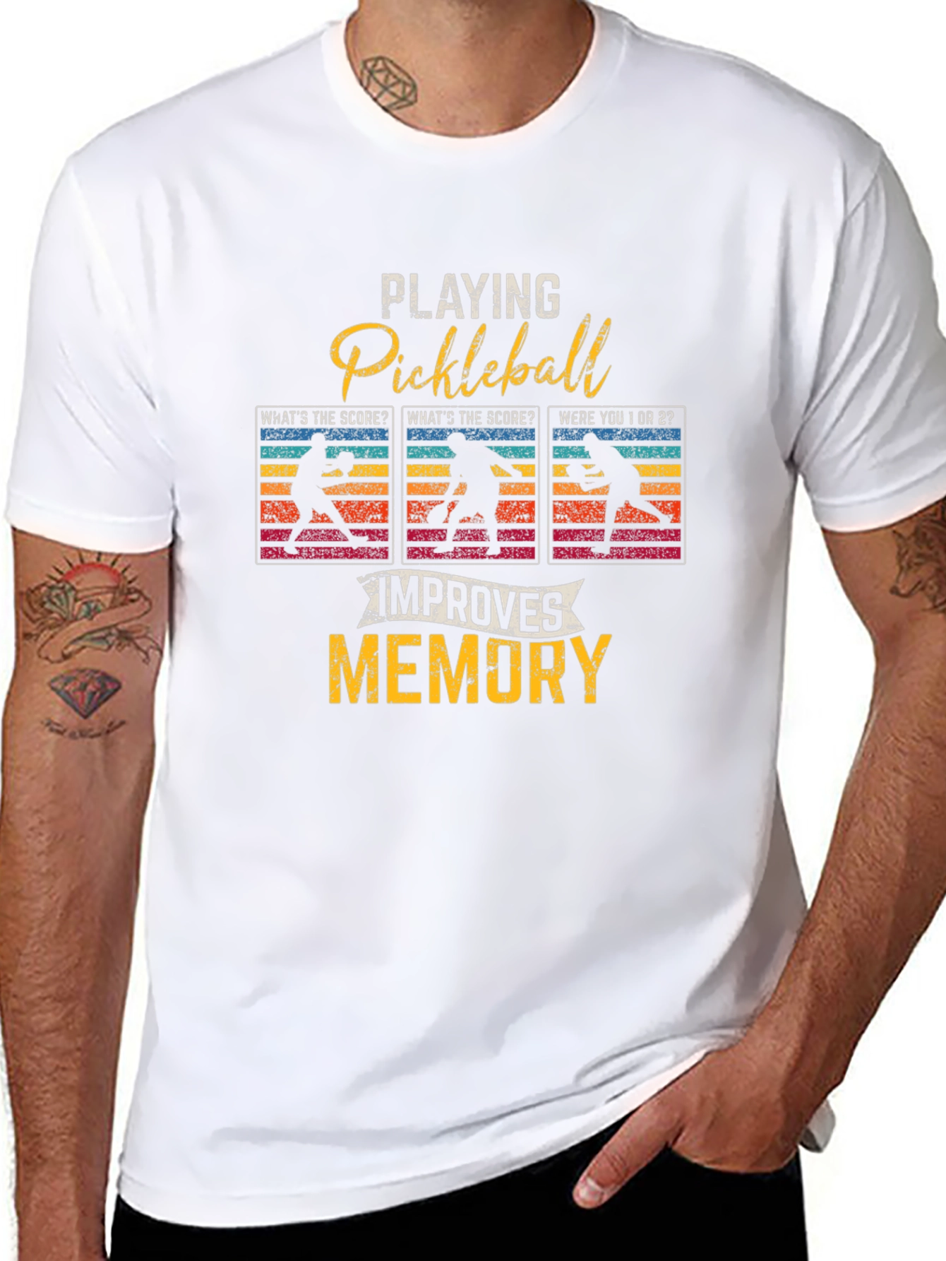 Pickleball Improves Memory T-Shirt