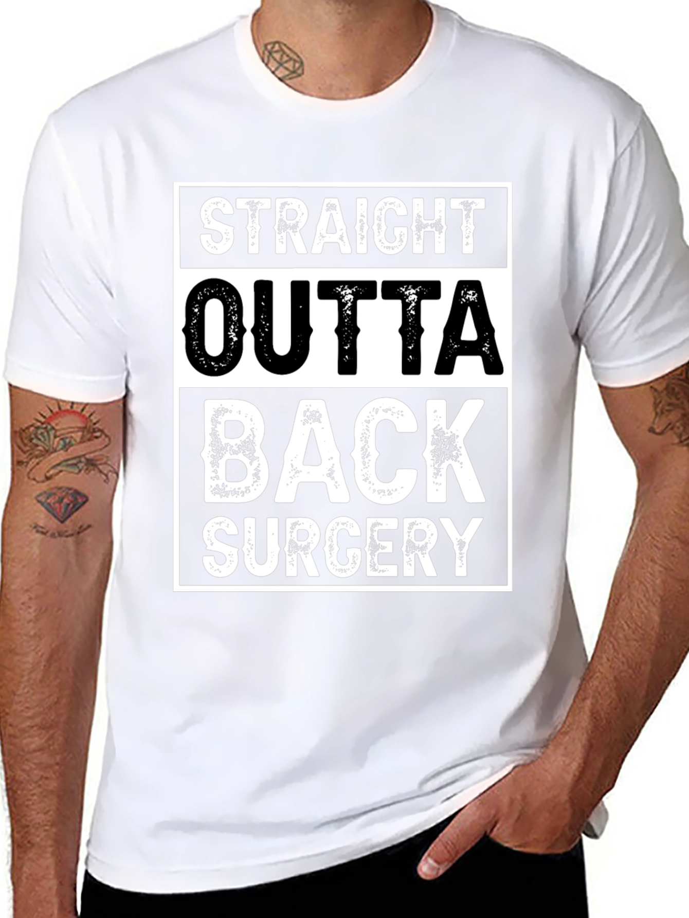 Straight Outta Back Surgery T-Shirt