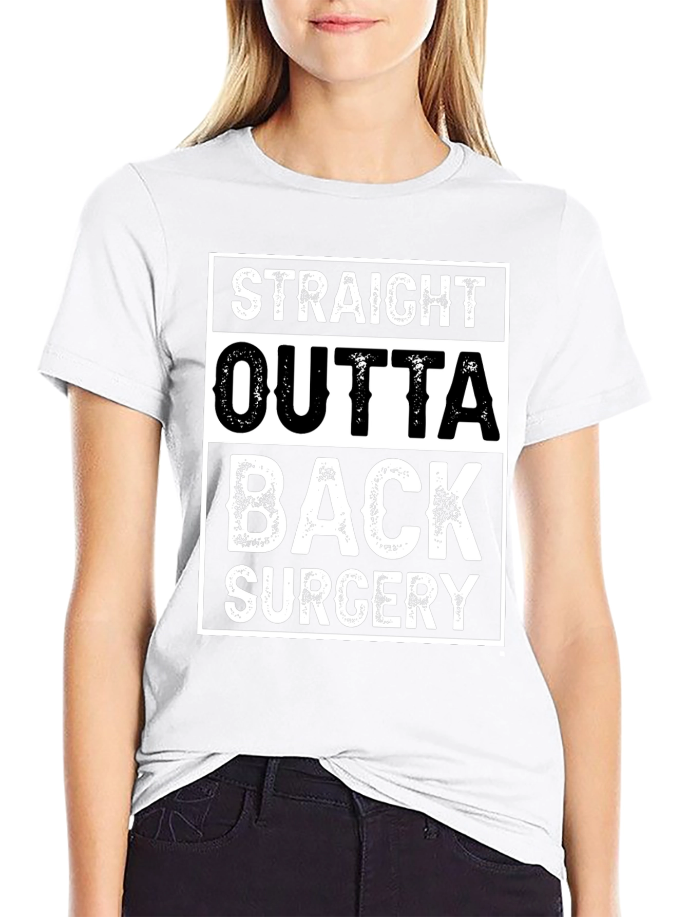 Straight Outta Back Surgery T-Shirt