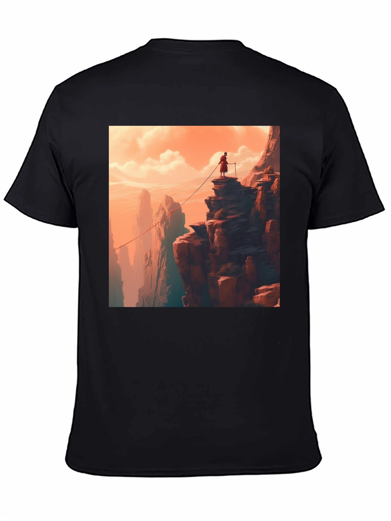Monks Peril T-Shirt: Mountain Adventure Tee