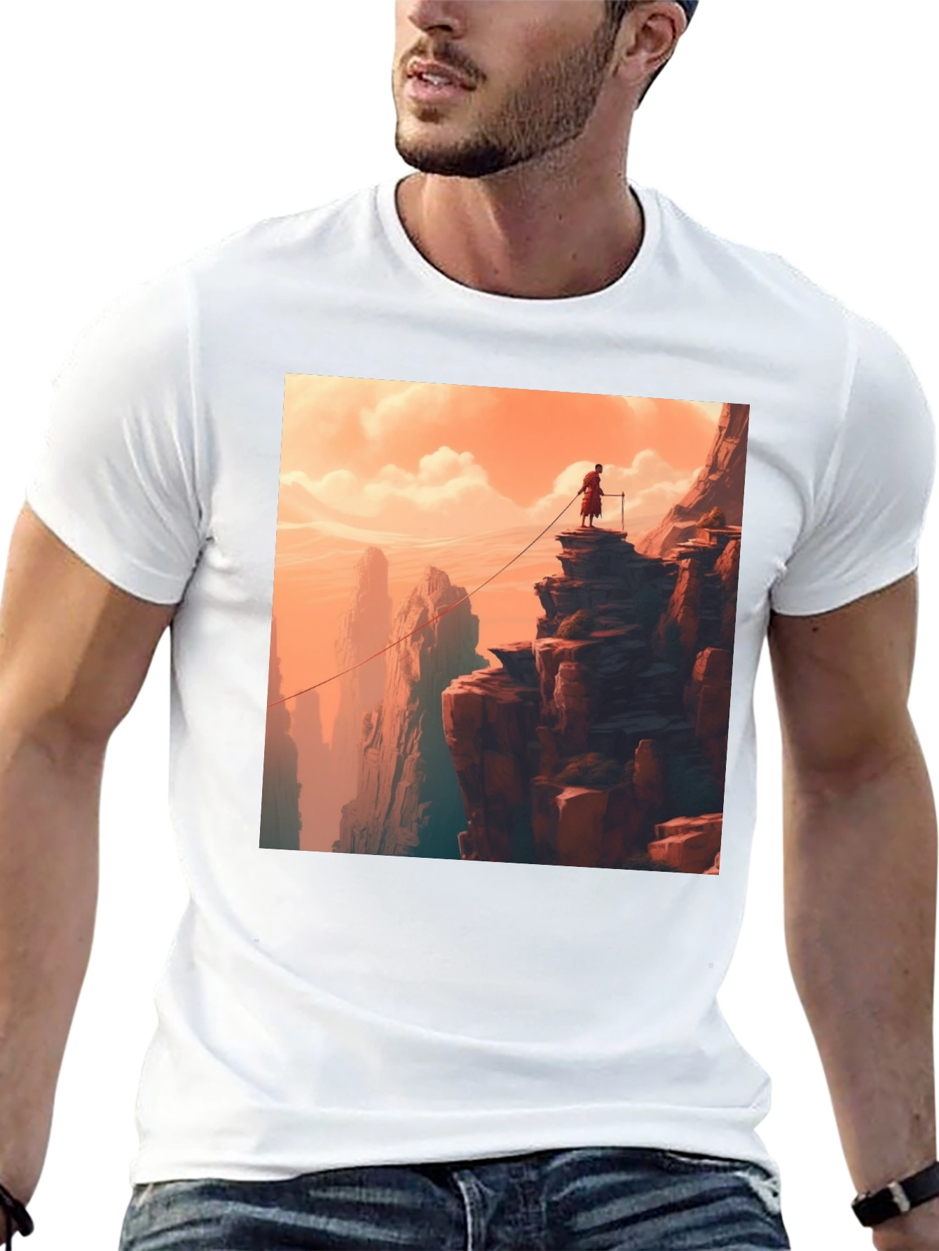 Monks Peril T-Shirt: Mountain Adventure Tee