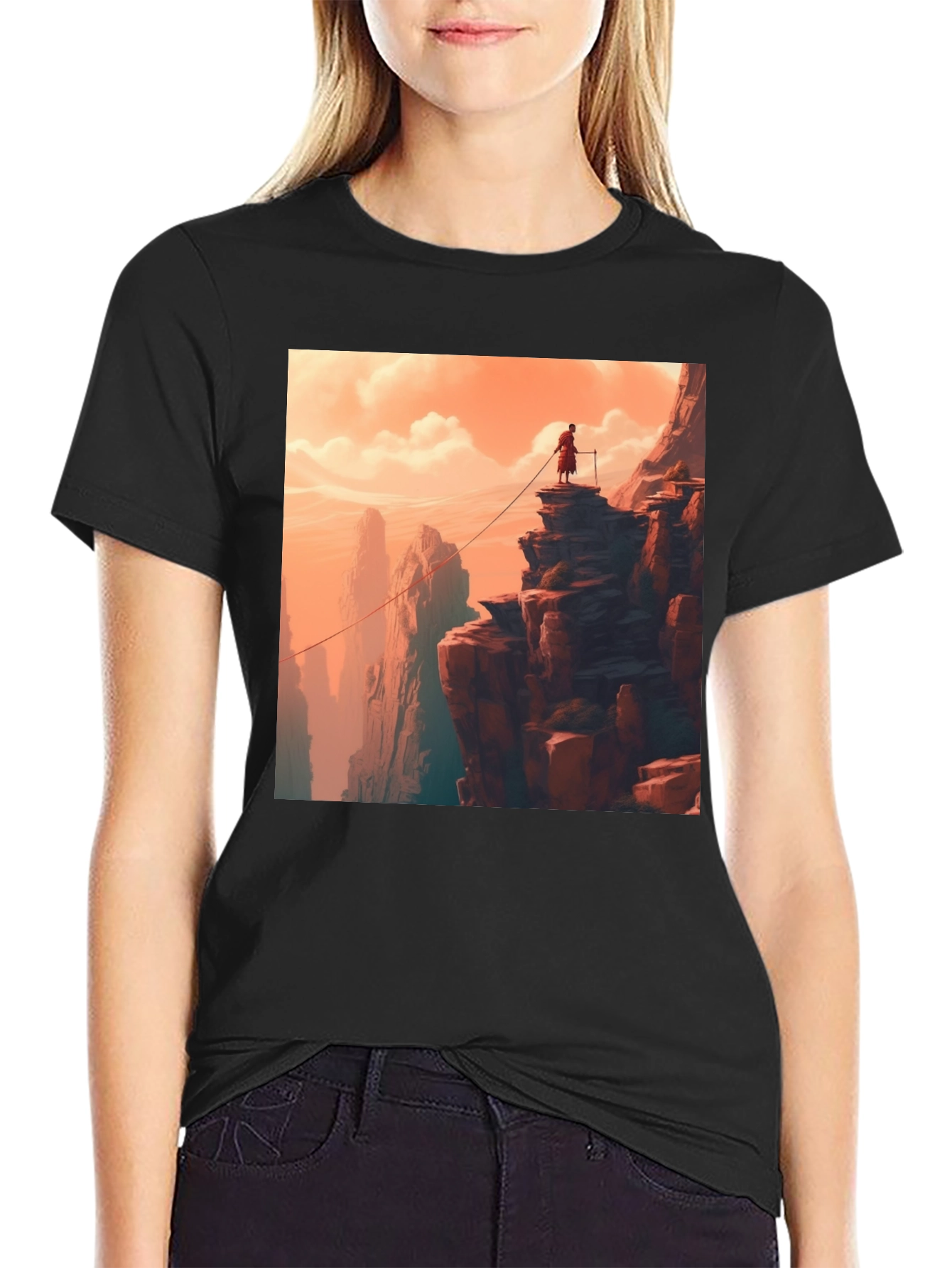 Monks Peril T-Shirt: Mountain Adventure Tee