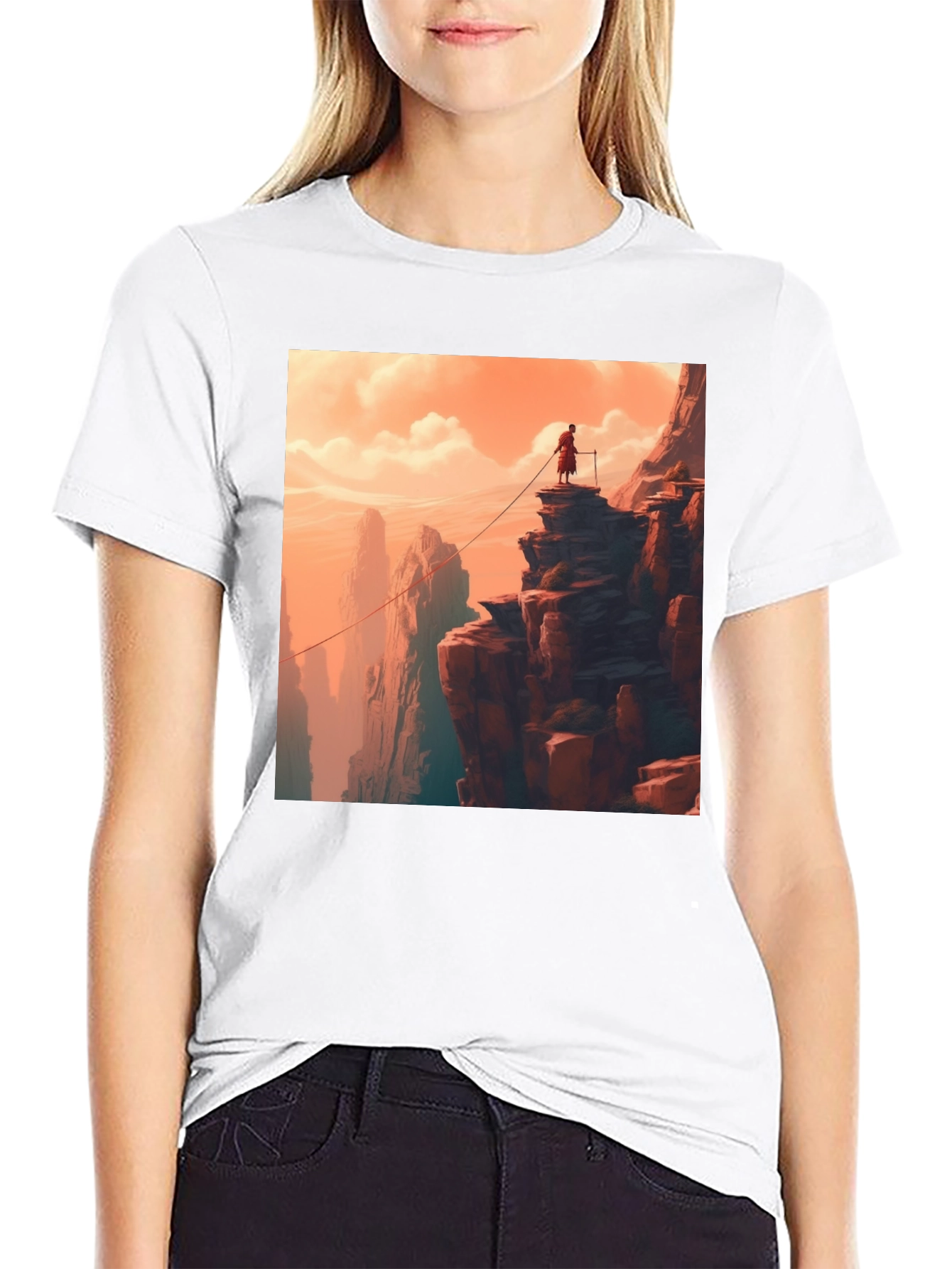 Monks Peril T-Shirt: Mountain Adventure Tee