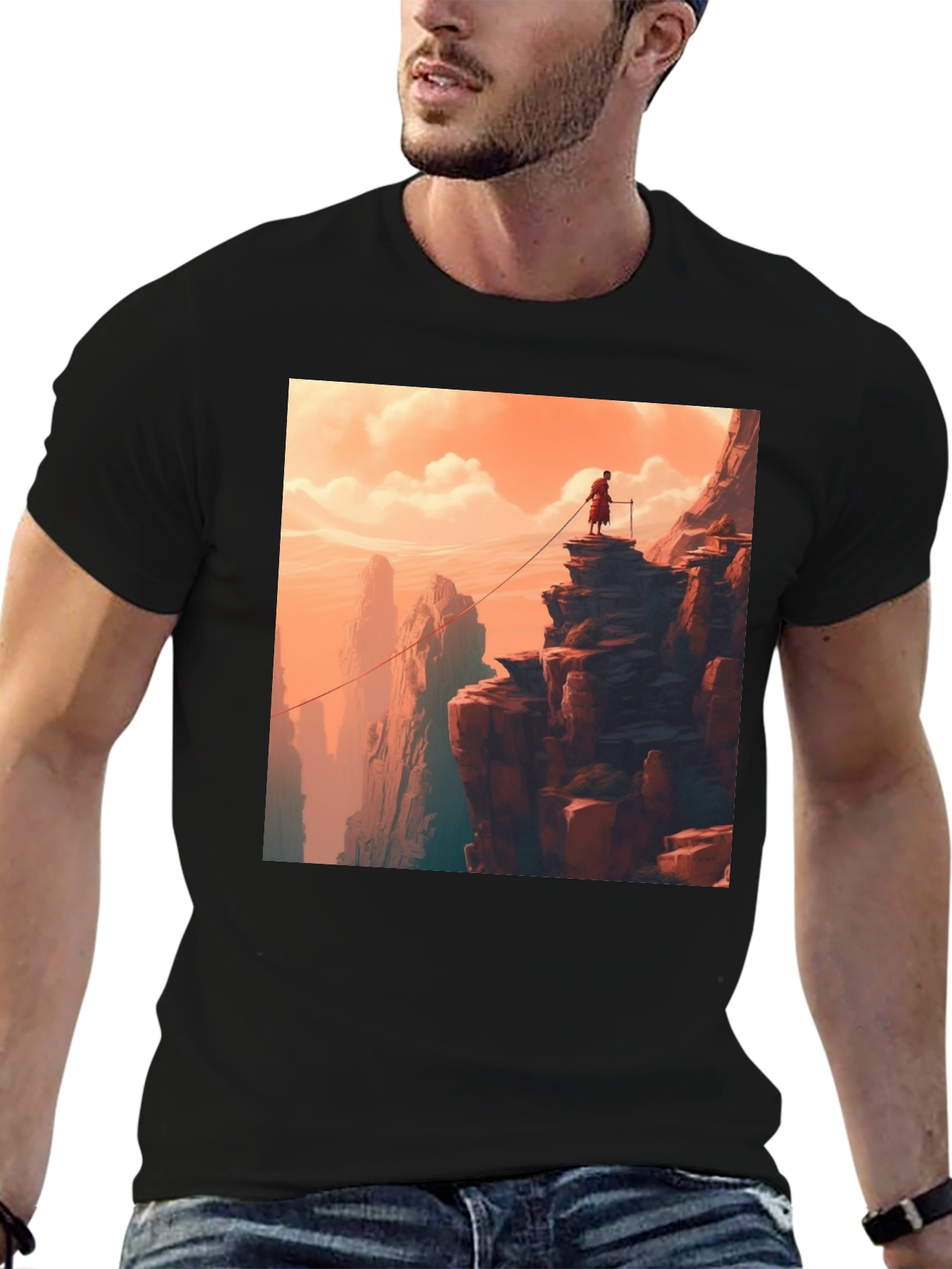 Monks Peril T-Shirt: Mountain Adventure Tee