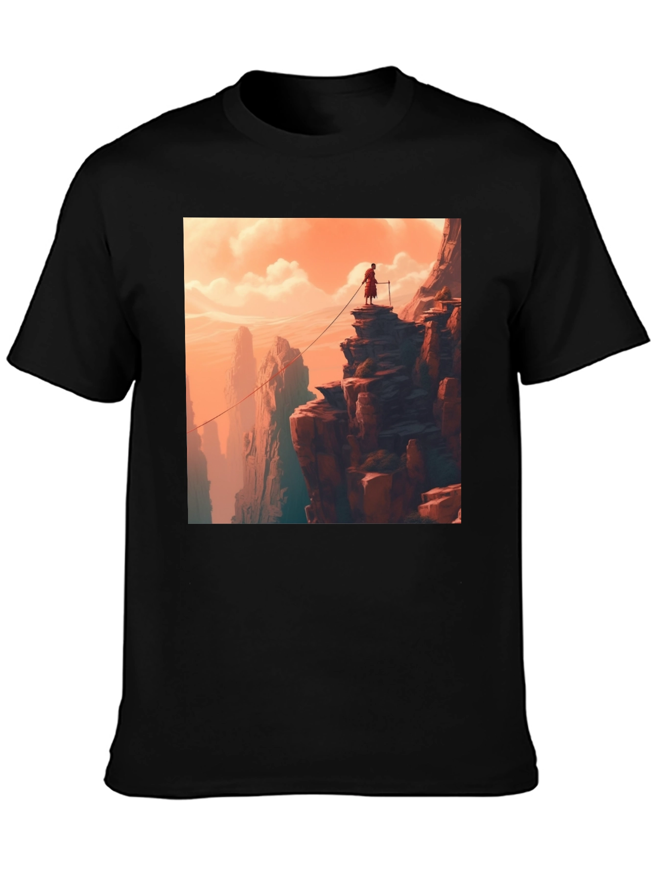 Monks Peril T-Shirt: Mountain Adventure Tee