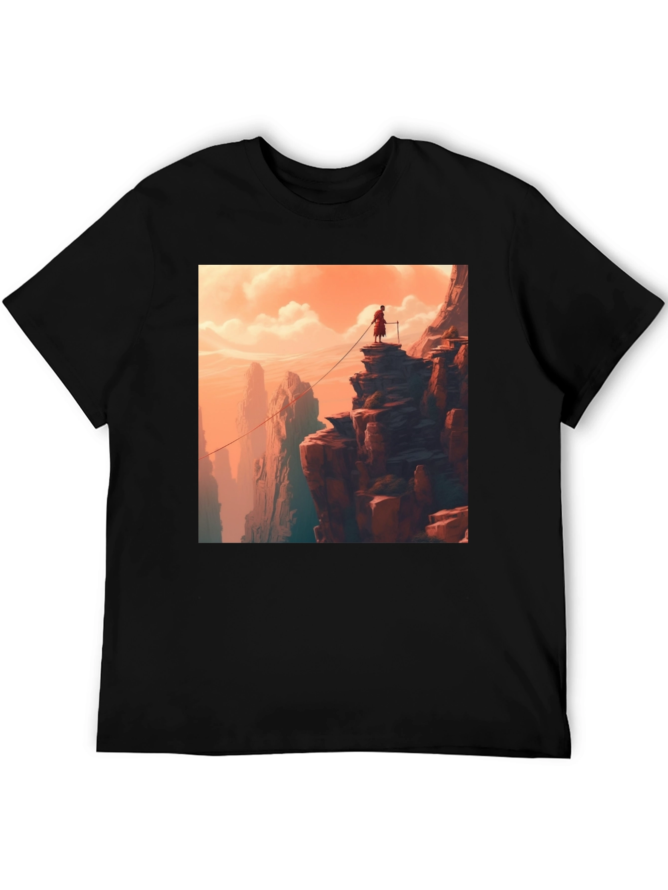 Monks Peril T-Shirt: Mountain Adventure Tee