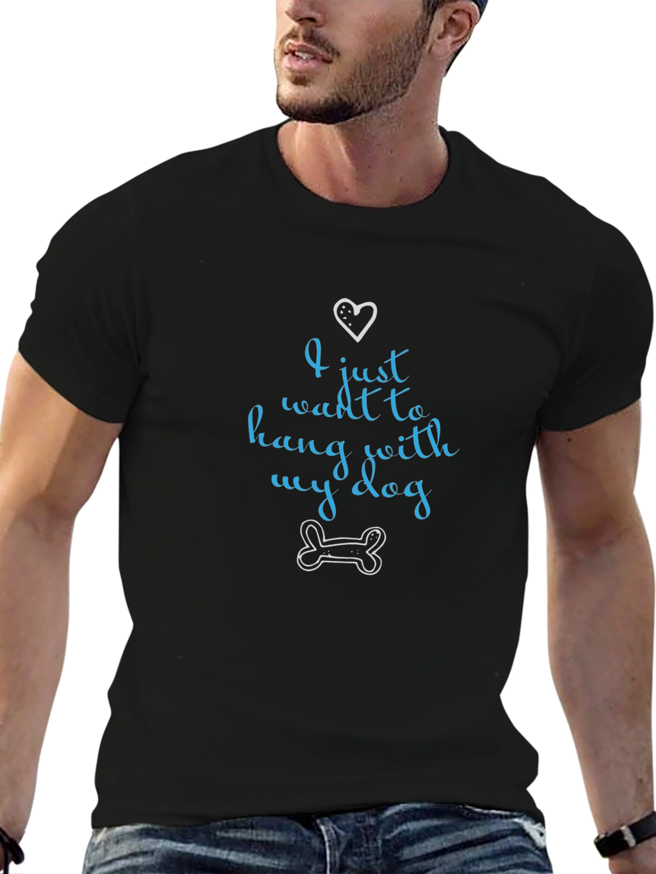 I Just Want to Hang With My Dog T-Shirt