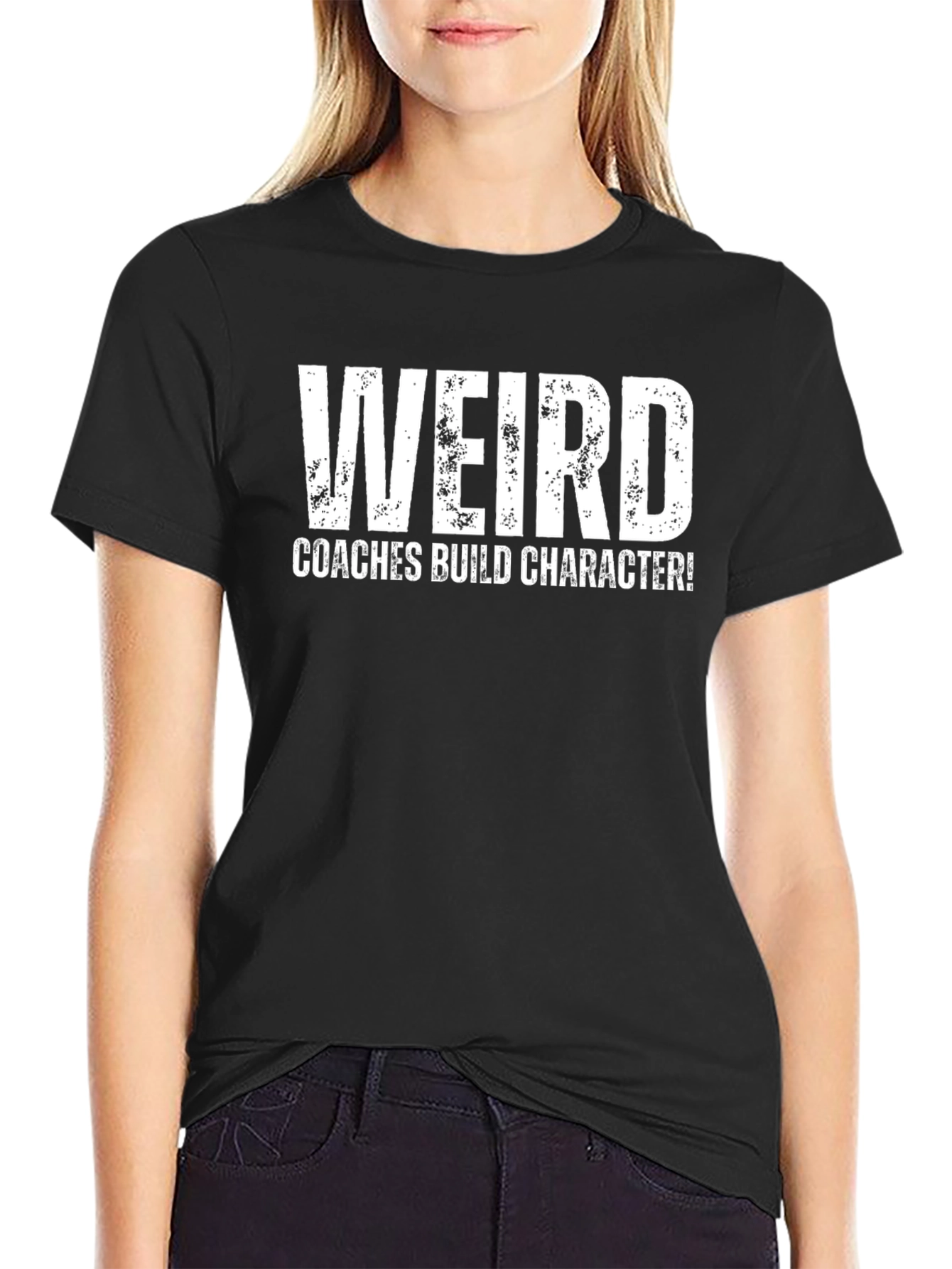Weird Coaches Build Character Graphic T-Shirt