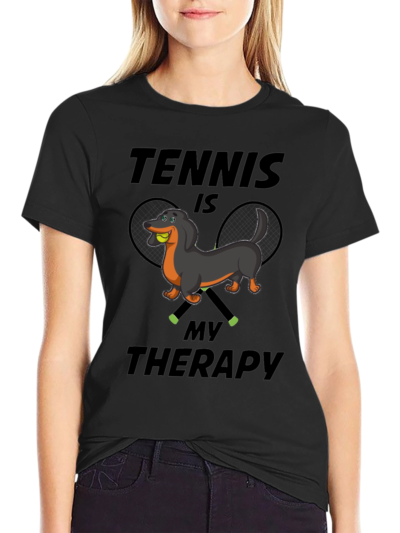 Tennis is My Therapy T-Shirt
