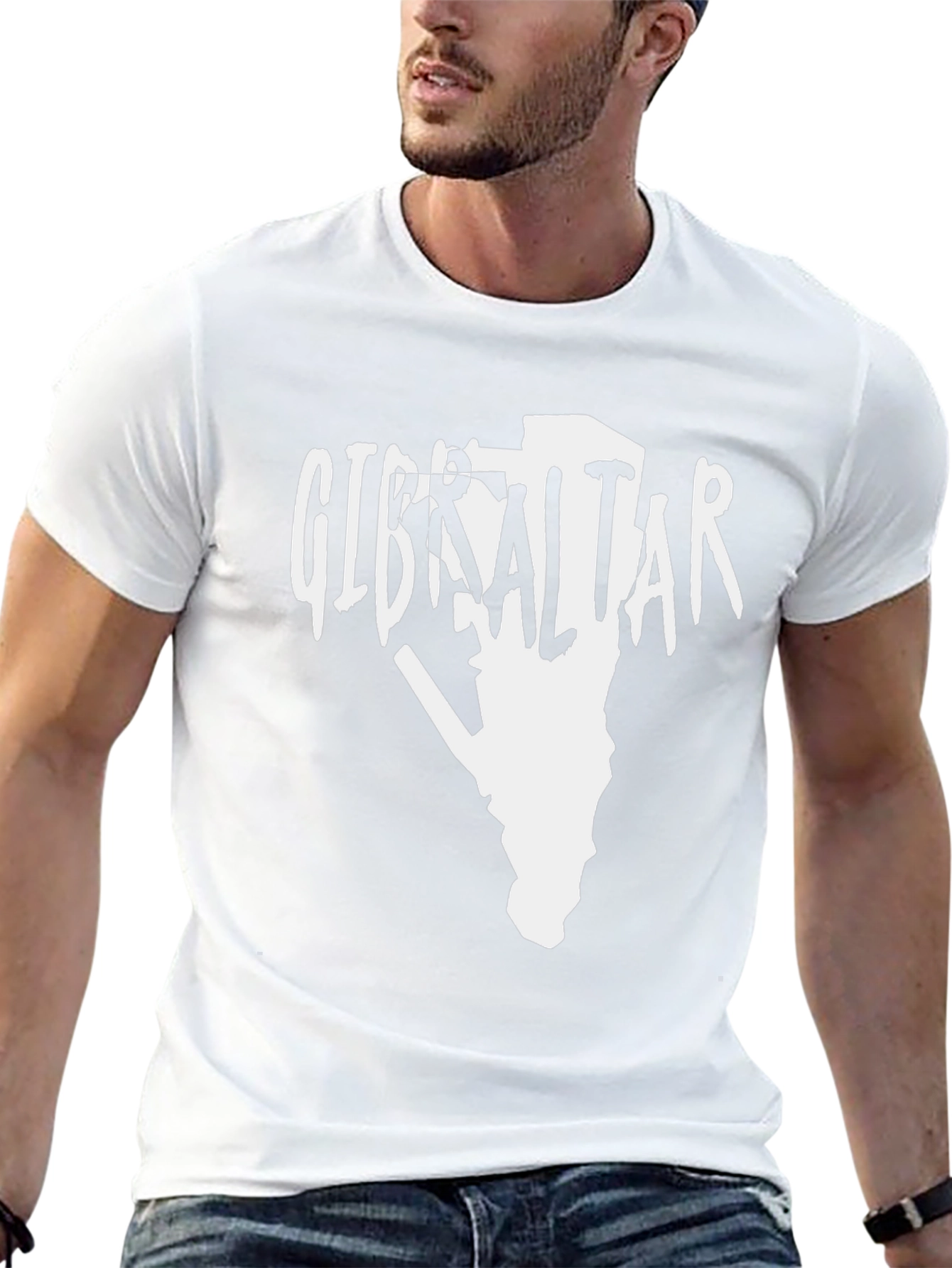 Gibraltar Graphic Tee - Mens Black T-Shirt