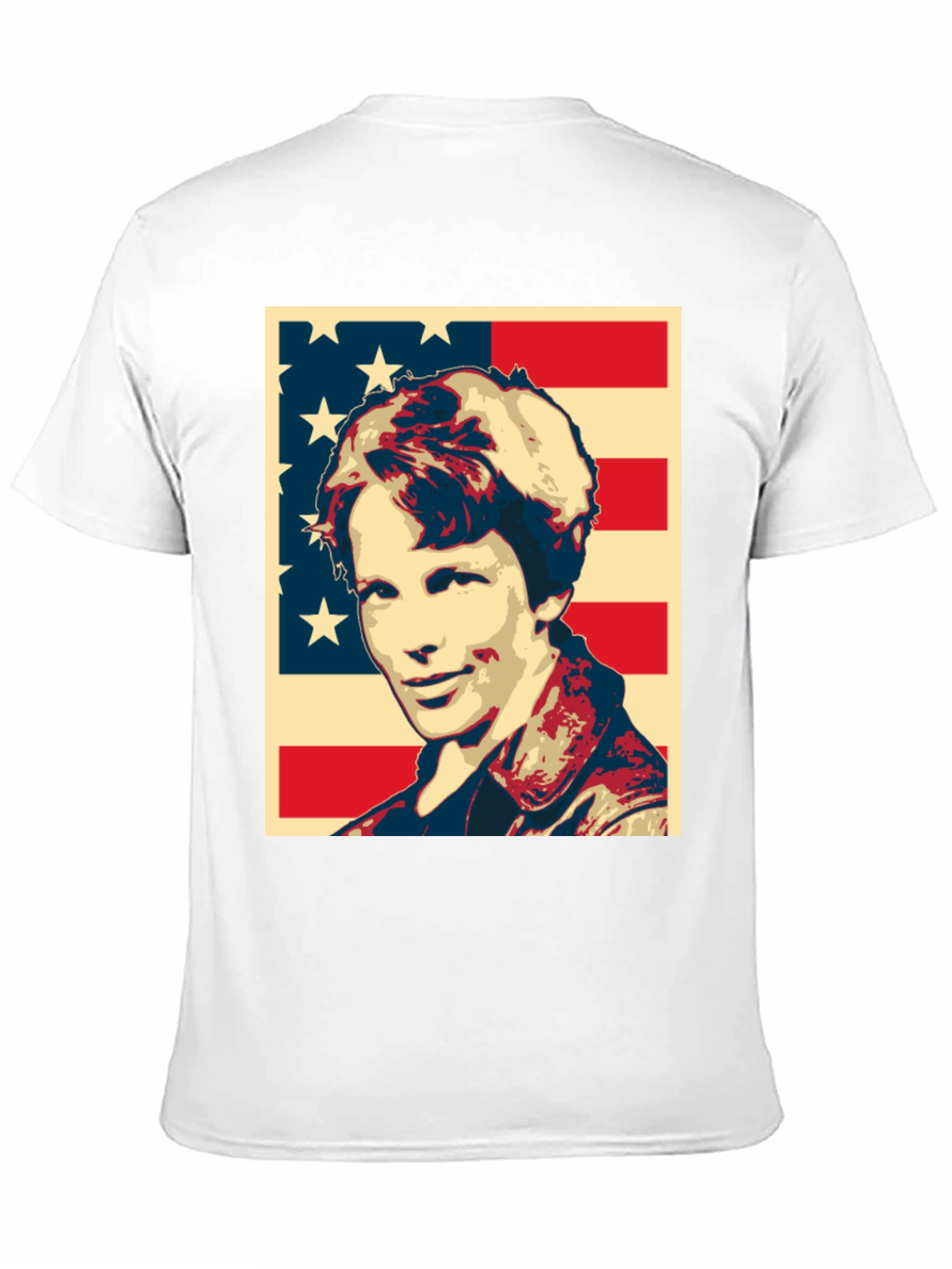 Retro American Flag Graphic Tee