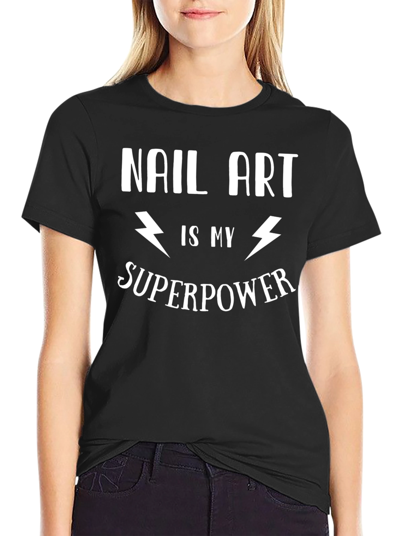 Nail Art Superpower Graphic Tee - Unisex
