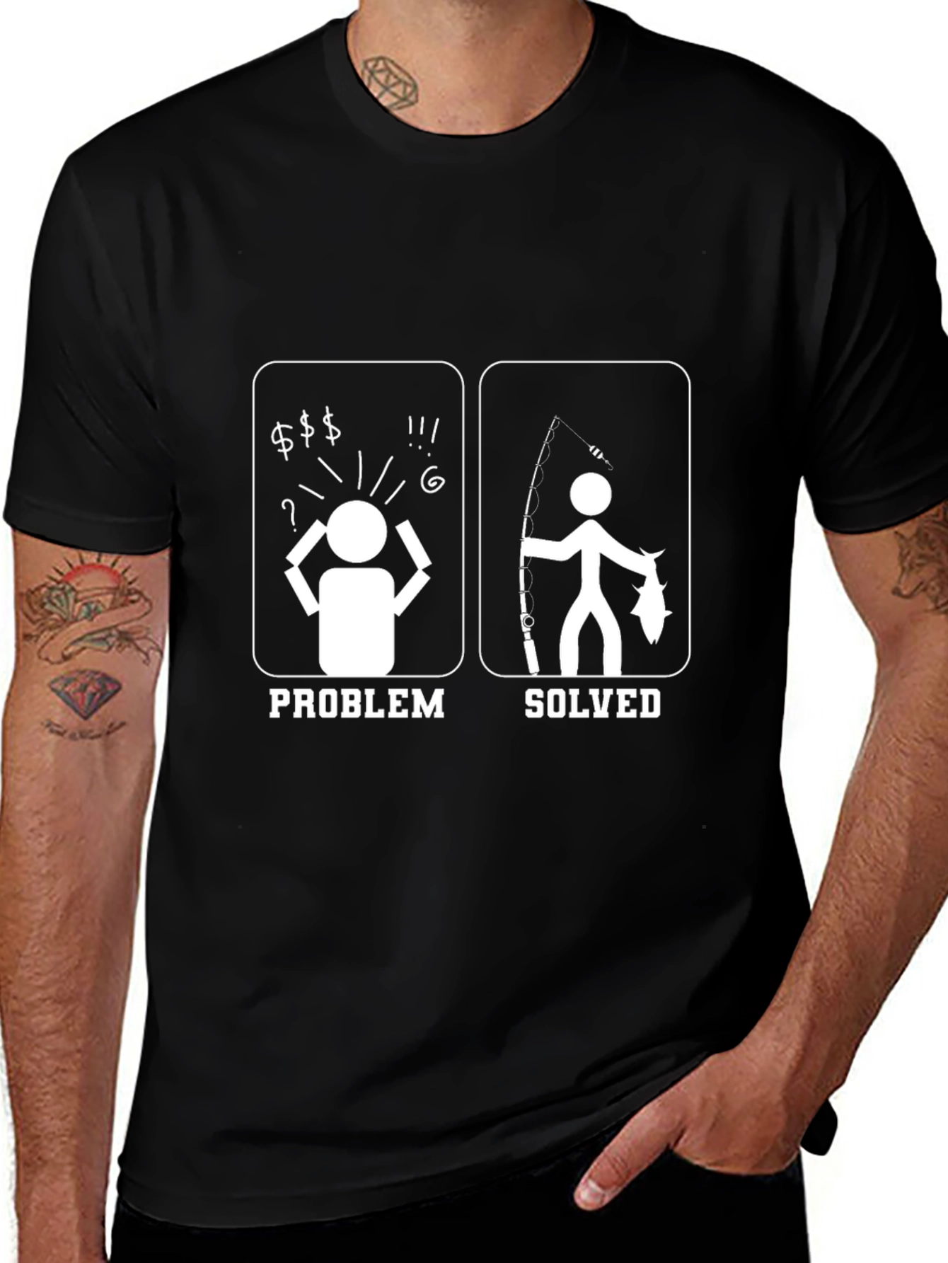Problem Solved Fishing T-Shirt