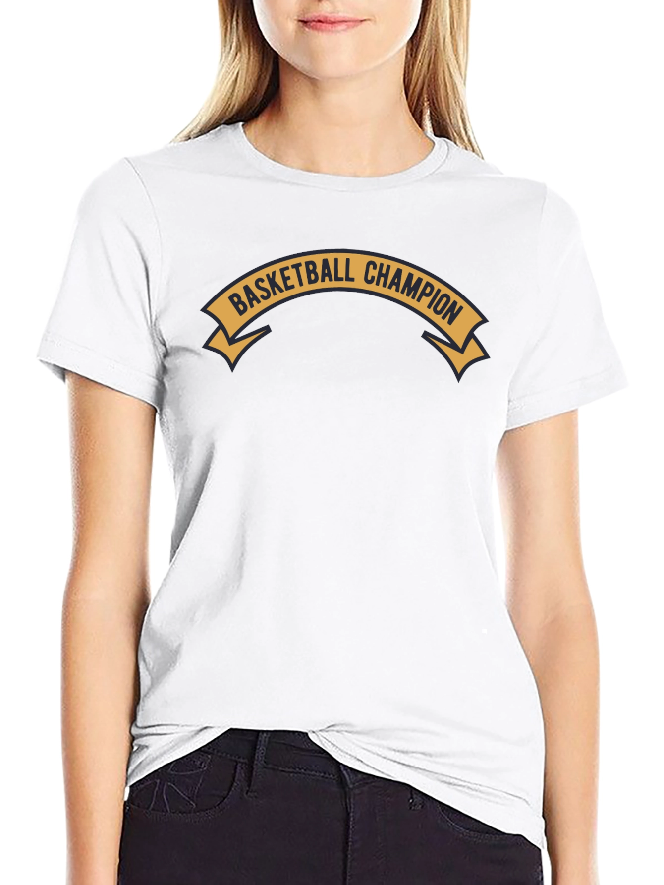 Basketball Champion Graphic T-Shirt