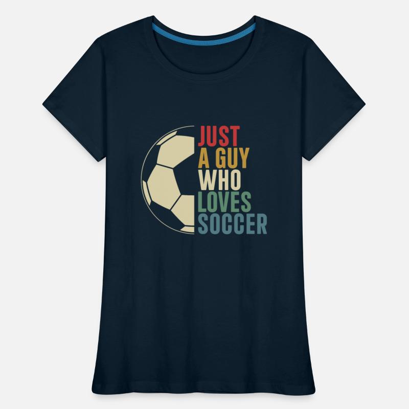 Just A Guy Who Loves Soccer Retro Soccer