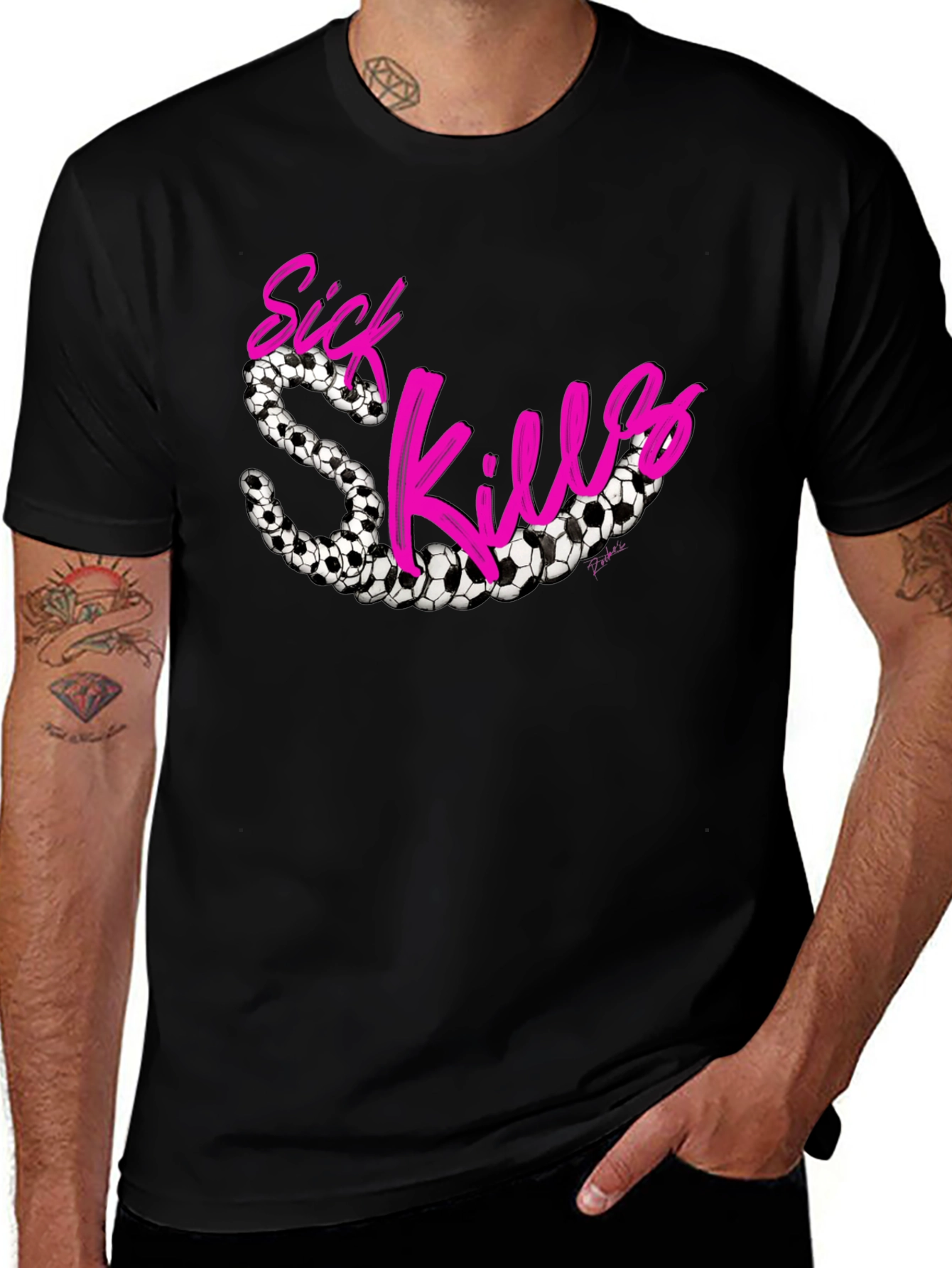 Sick Skills Soccer Ball T-Shirt