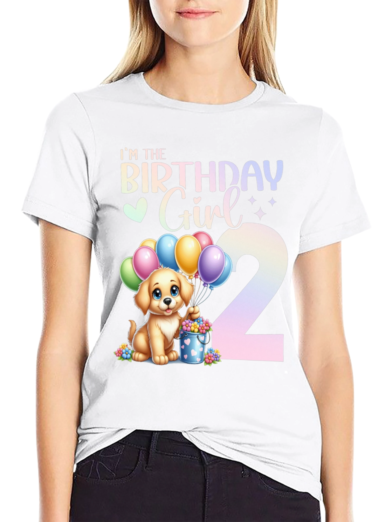 Birthday Girl 2nd Birthday T-Shirt