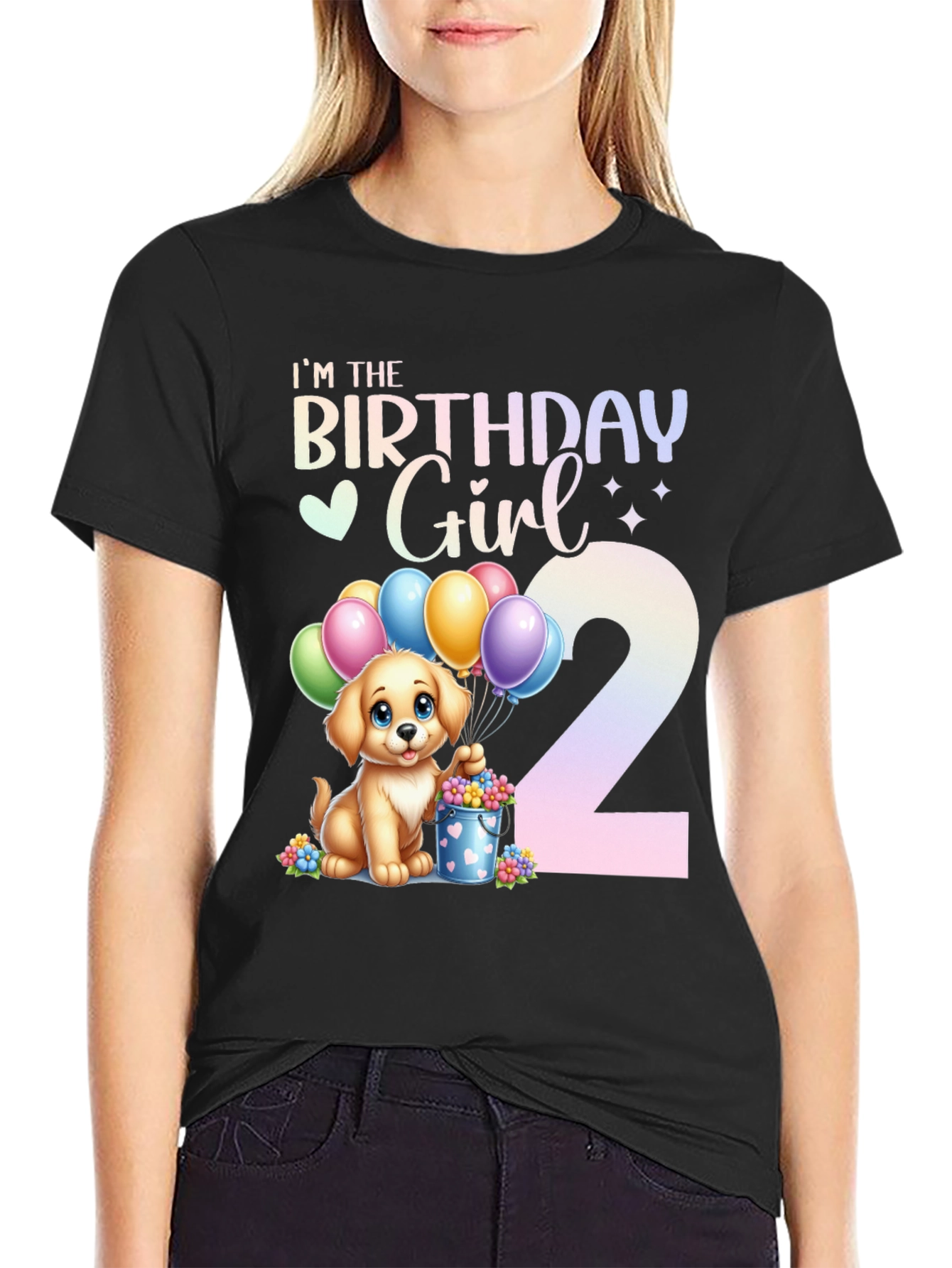 Birthday Girl 2nd Birthday T-Shirt