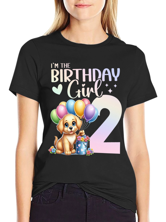 Birthday Girl 2nd Birthday T-Shirt