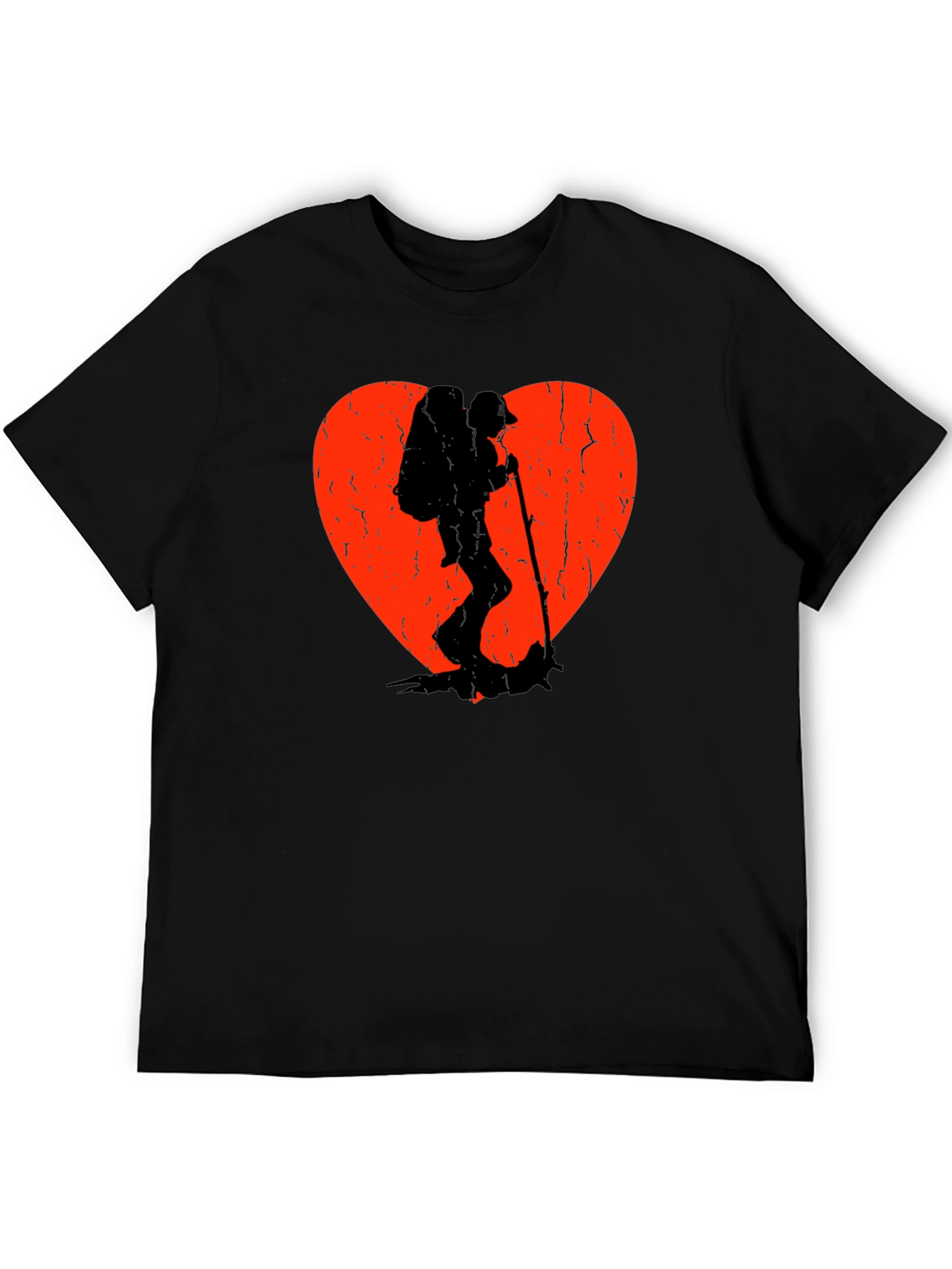 Hiking Heart T-Shirt - Adventure Lovers Tee