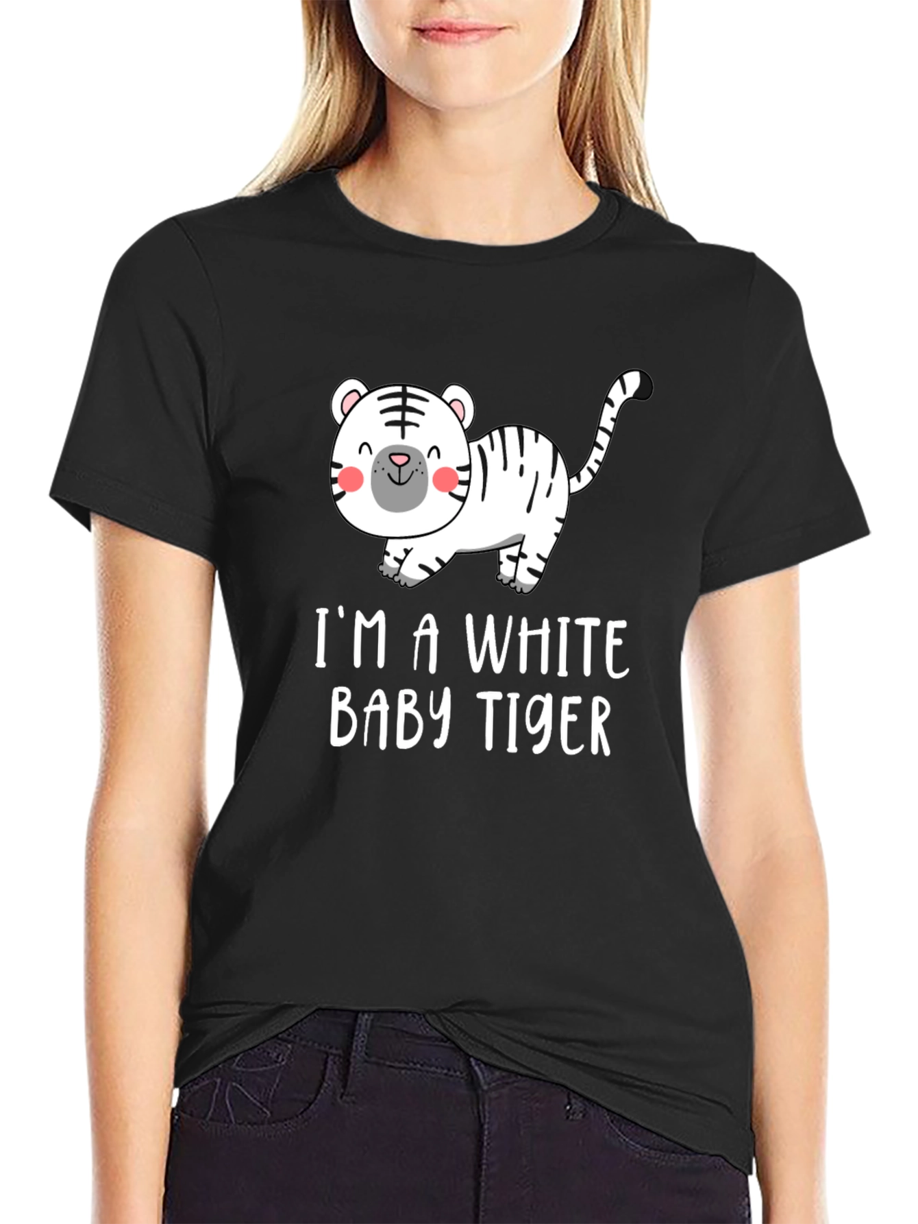 Im A White Baby Tiger T-Shirt